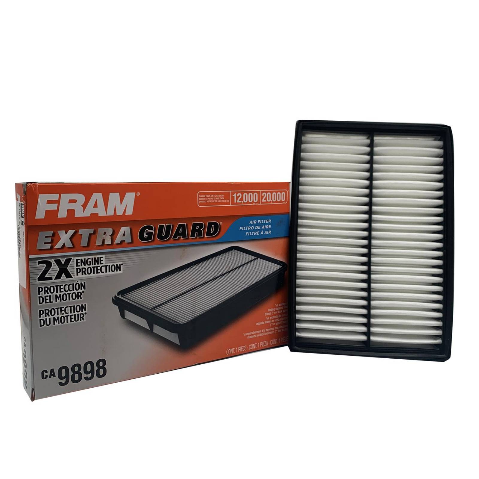 Filtro De Aire CA9898 Mazda 3 2.0L 2004 al 2013 Fram Extra Guard 