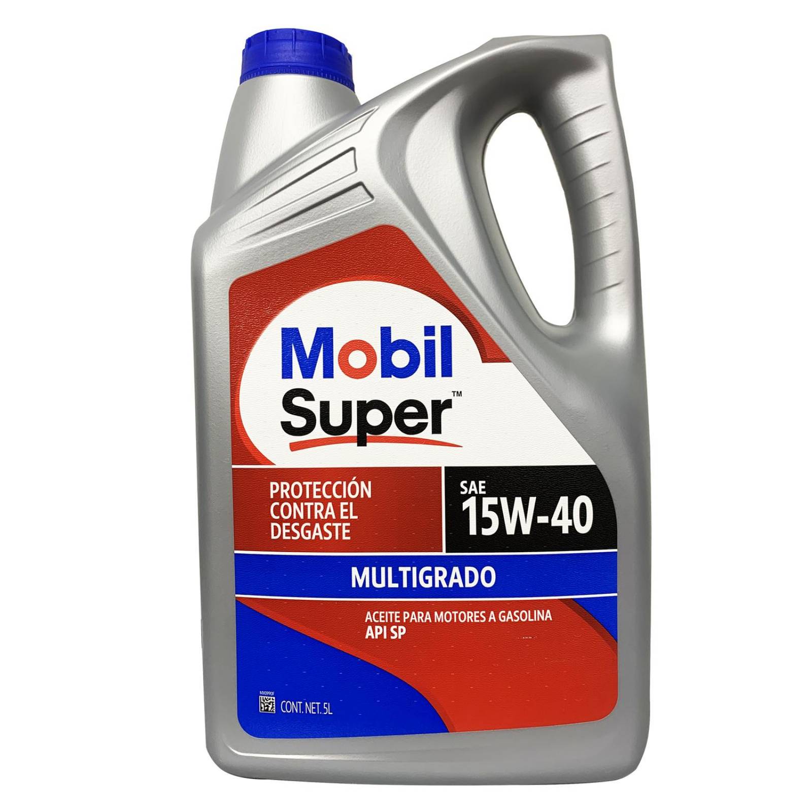 Aceite de motor 15w40 Multigrado 5 litros Mobil Super