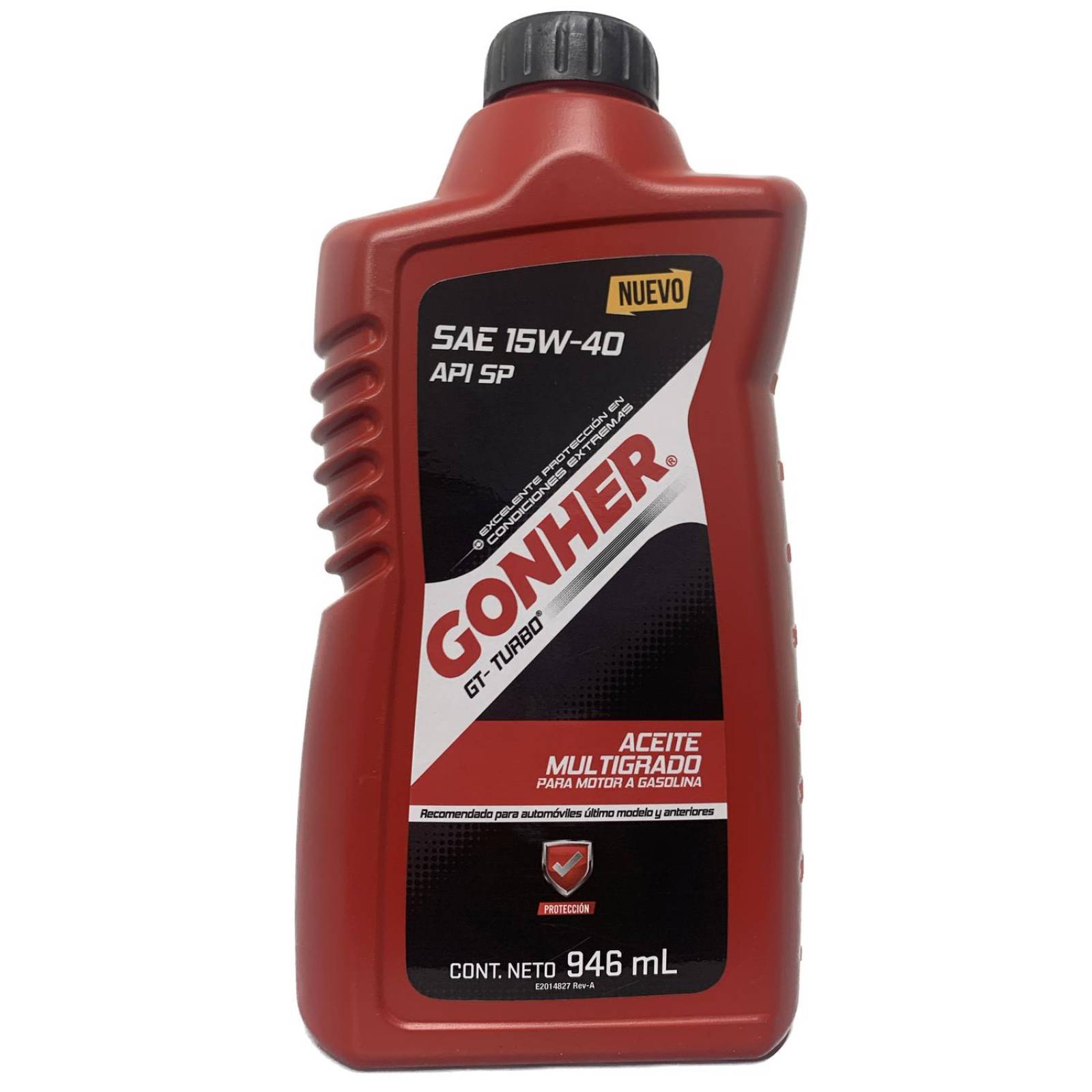 Aceite de Motor Multigrado 15W40 1 Litro Gonher GT Turbo 
