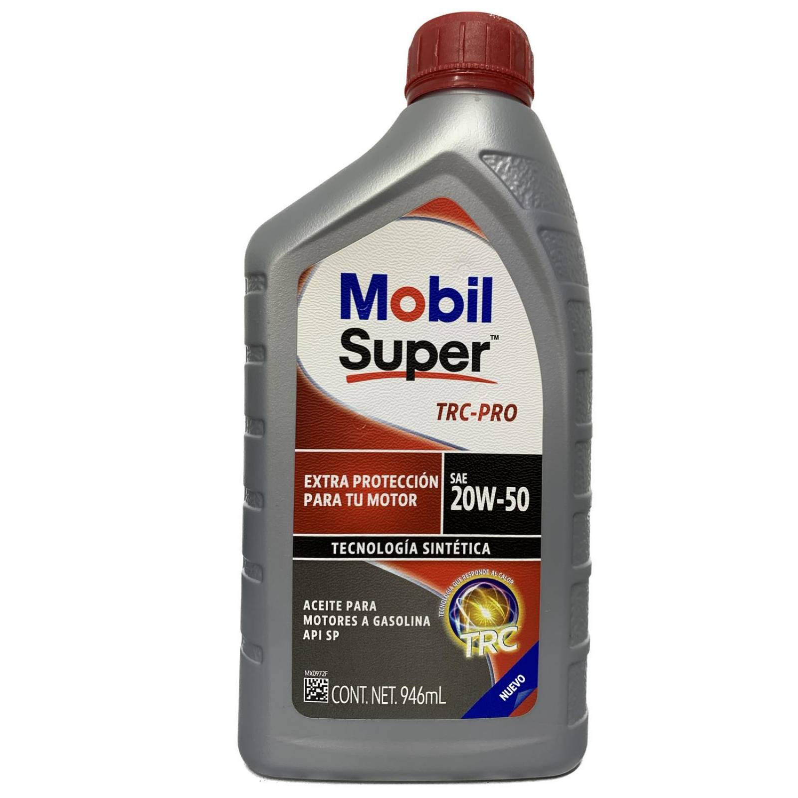 Aceite de motor 1 Litro 20W50 Mobil Super TRC-Pro 