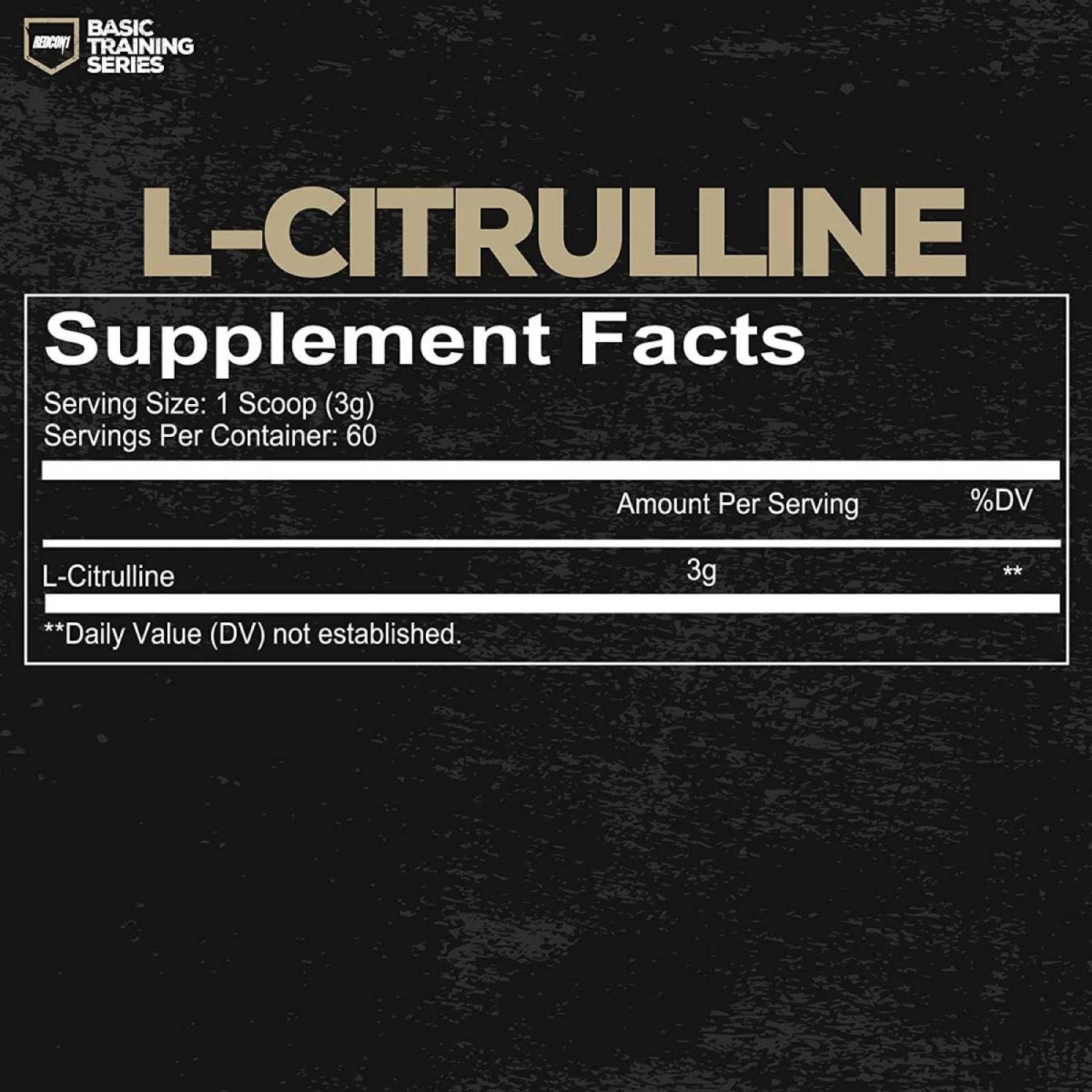 L-Citrulina Redcon1 Citrulline 180g 60 Serv. 