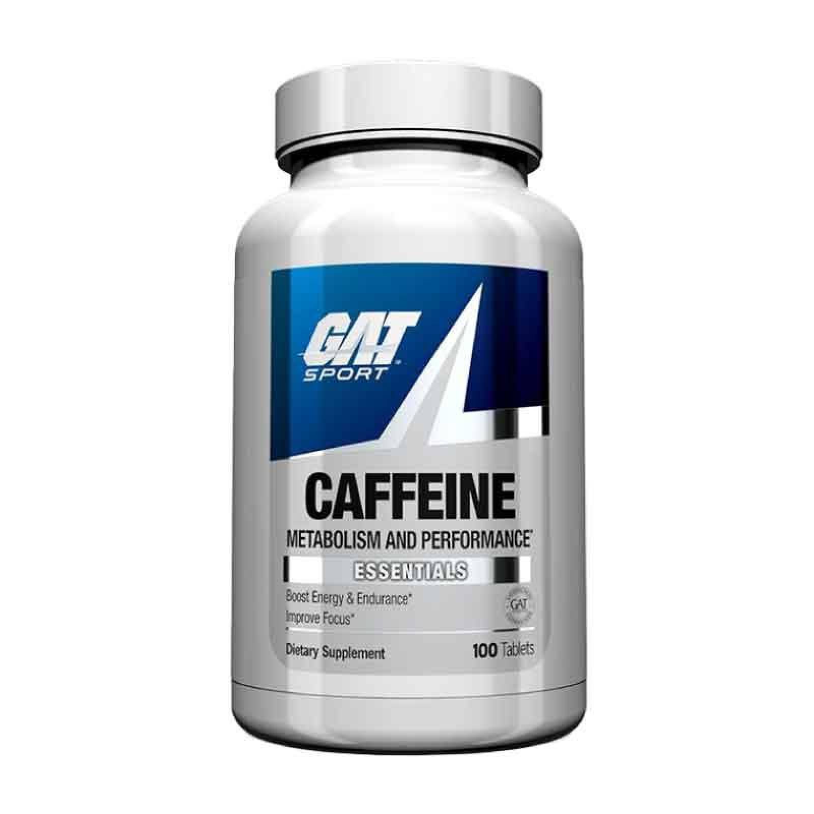 Cafeina Gat Sport Caffeine 100 Tabs.