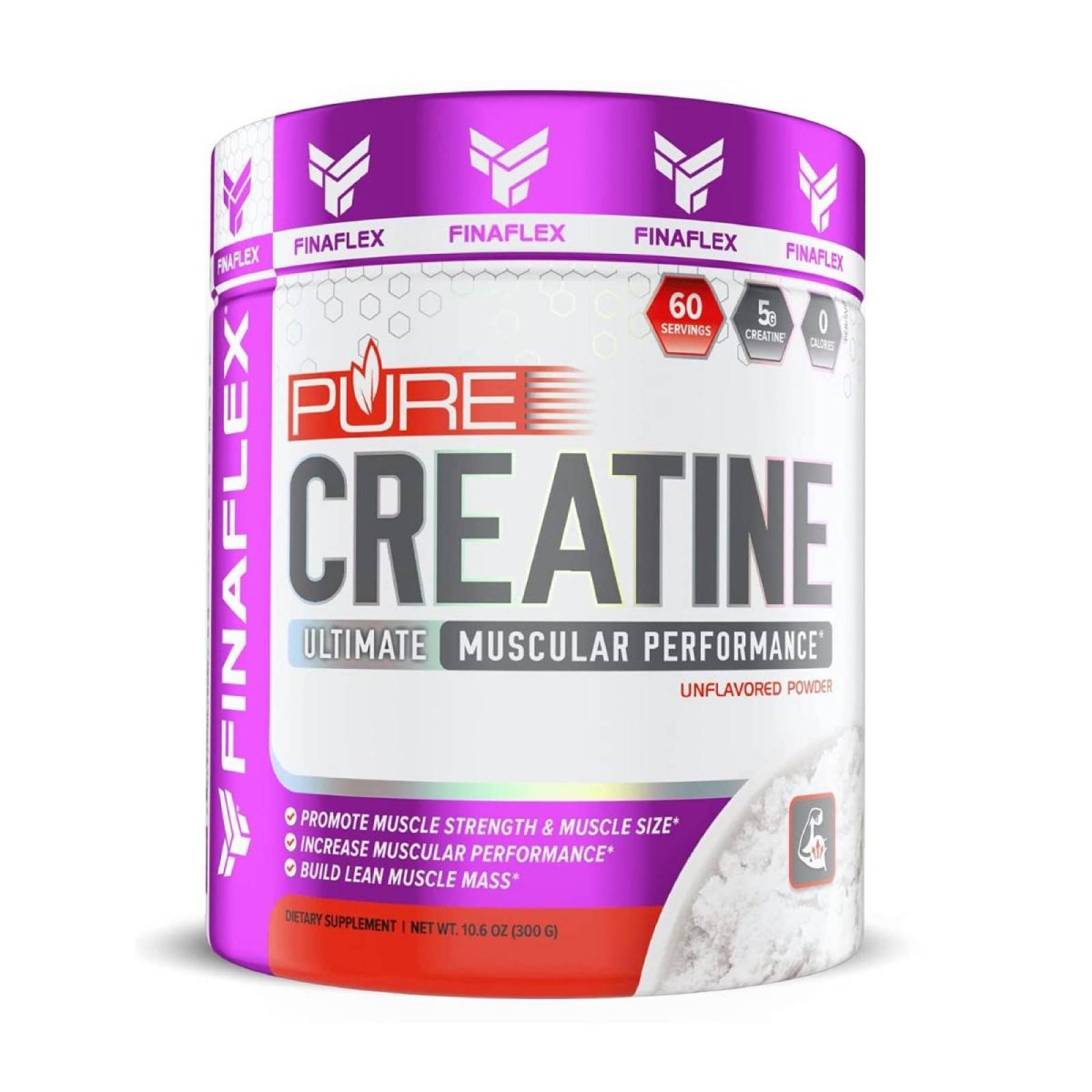 Creatina FinaFlex Pure Creatine 300g 60 Serv. 