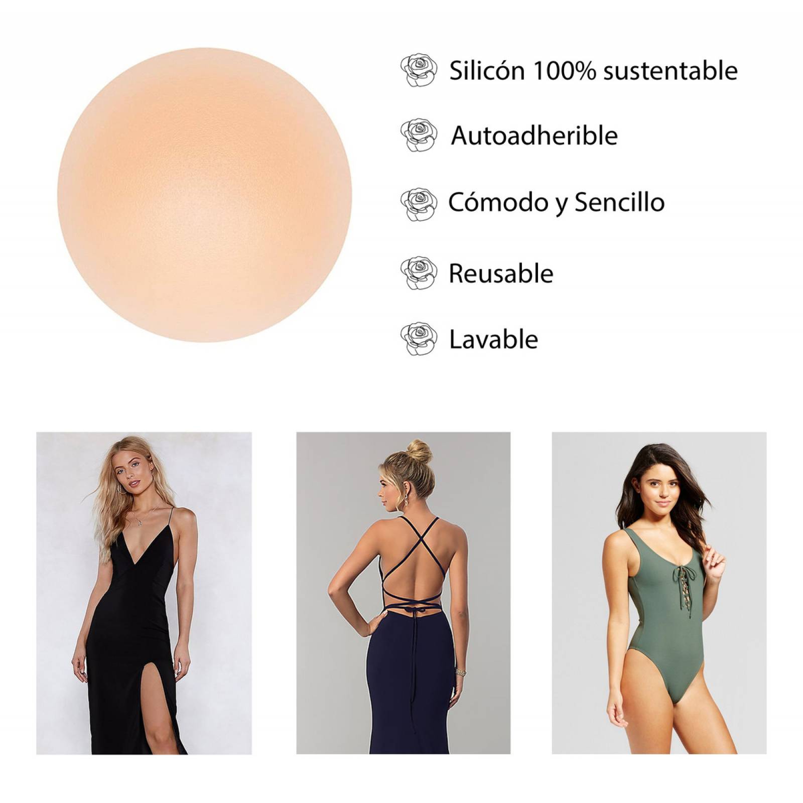 Sophie's Nipple Cover | Pezoneras De Silicón Autoadhesivas |