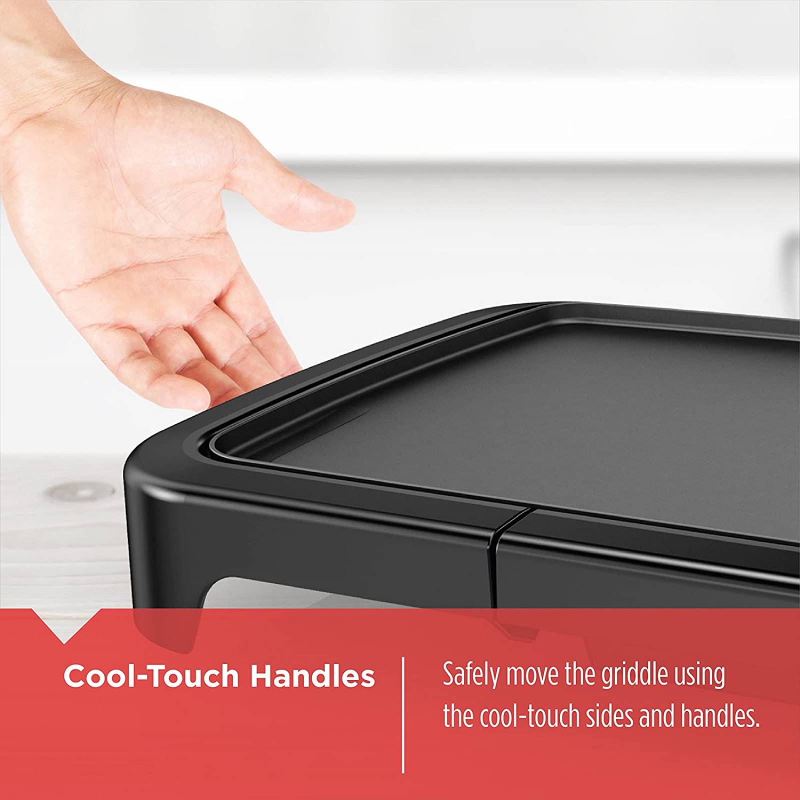 BLACK+DECKER tamaño familiar plancha eléctrica plancha  Negro GD2011B