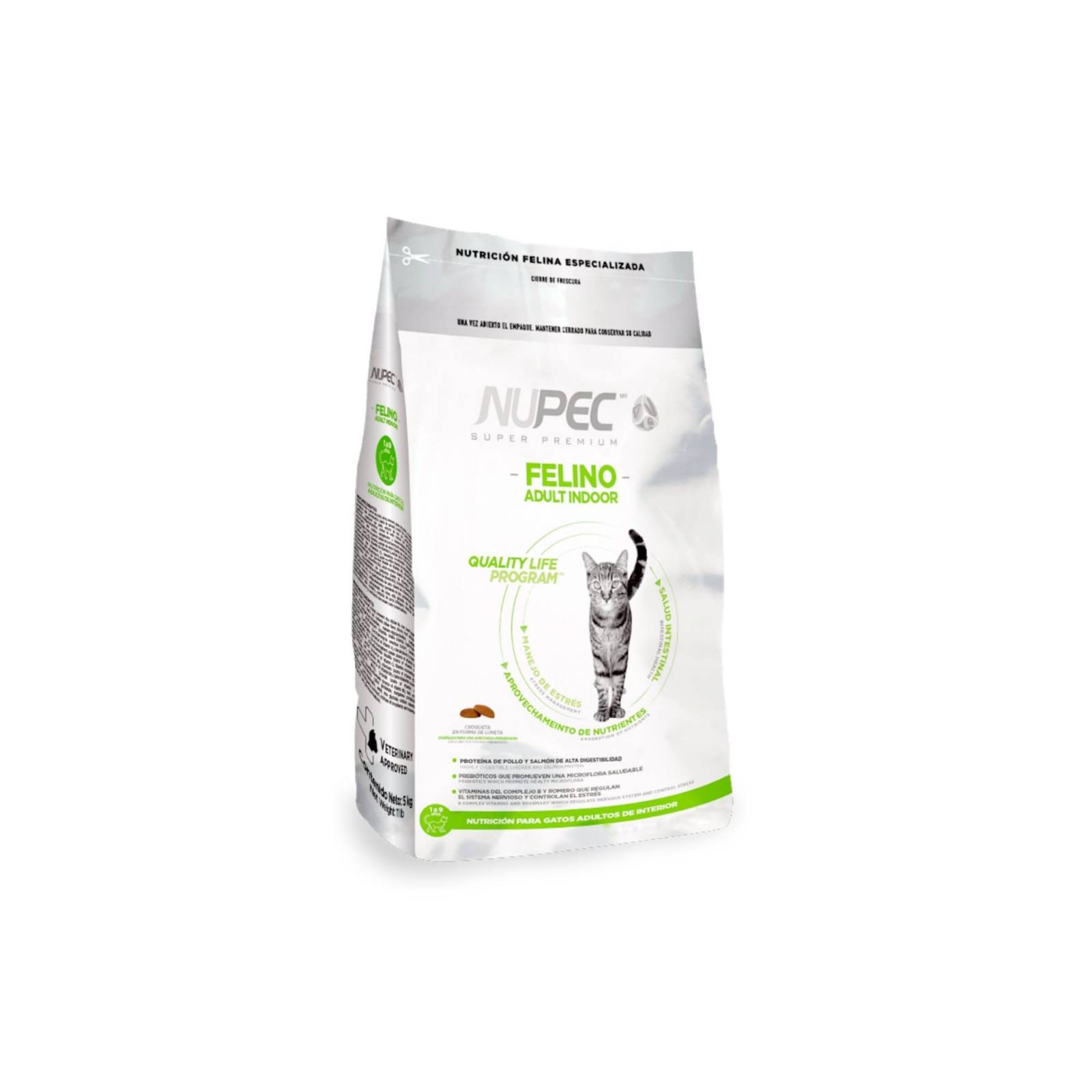 Nupec felino adult indoor de 5 kg