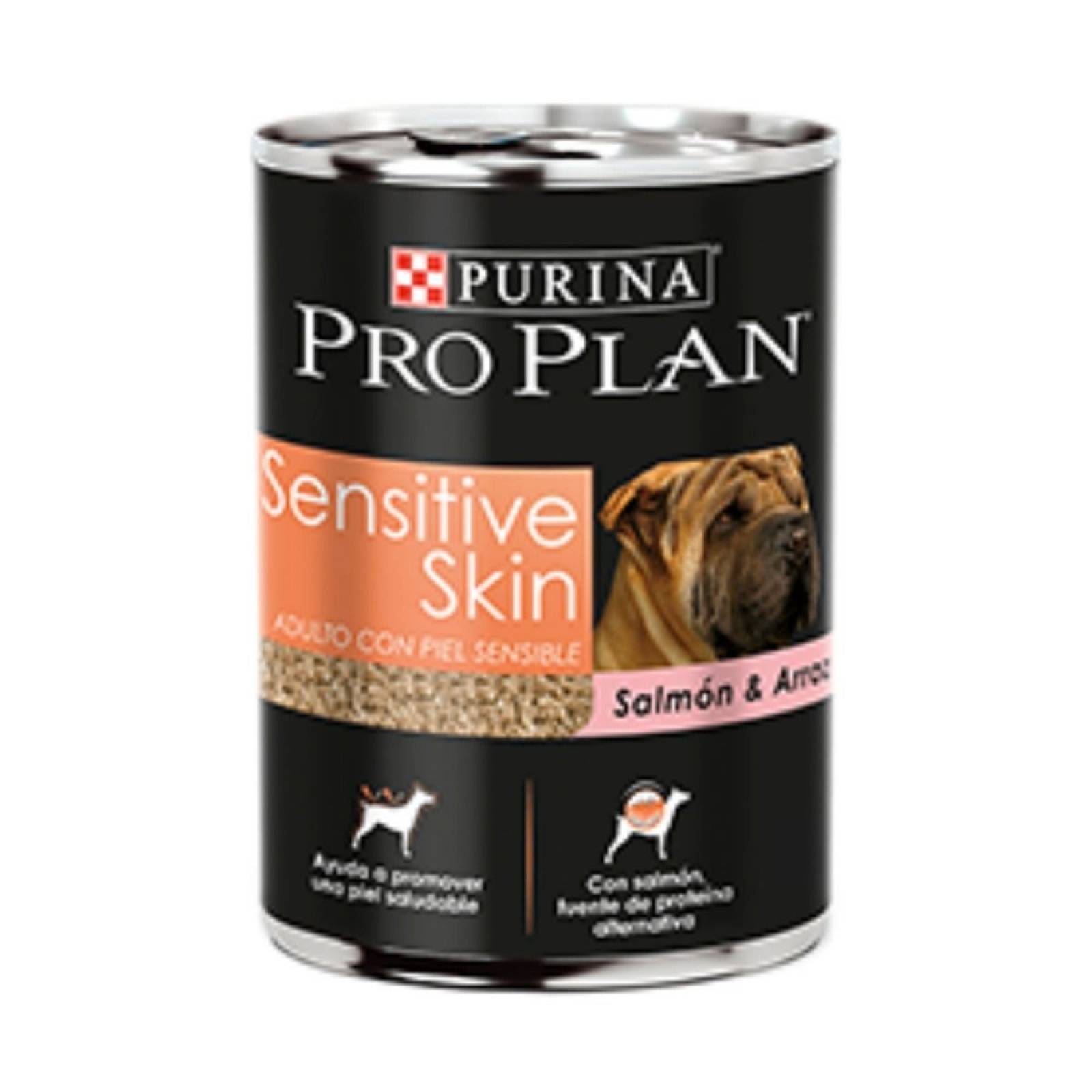 Purina pro plan lata sensitive skin para perro purina pro plan 