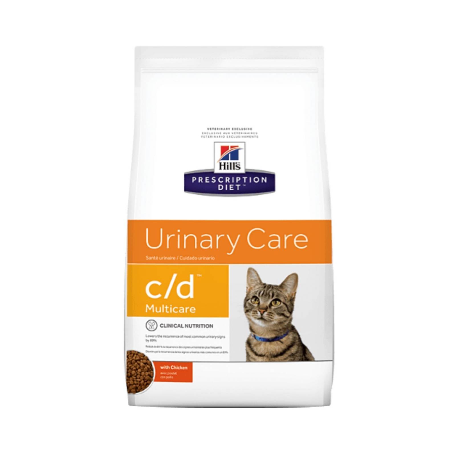 Hill's prescription diet c/d multicare feline hill's prescription diet de 1.8 kg 