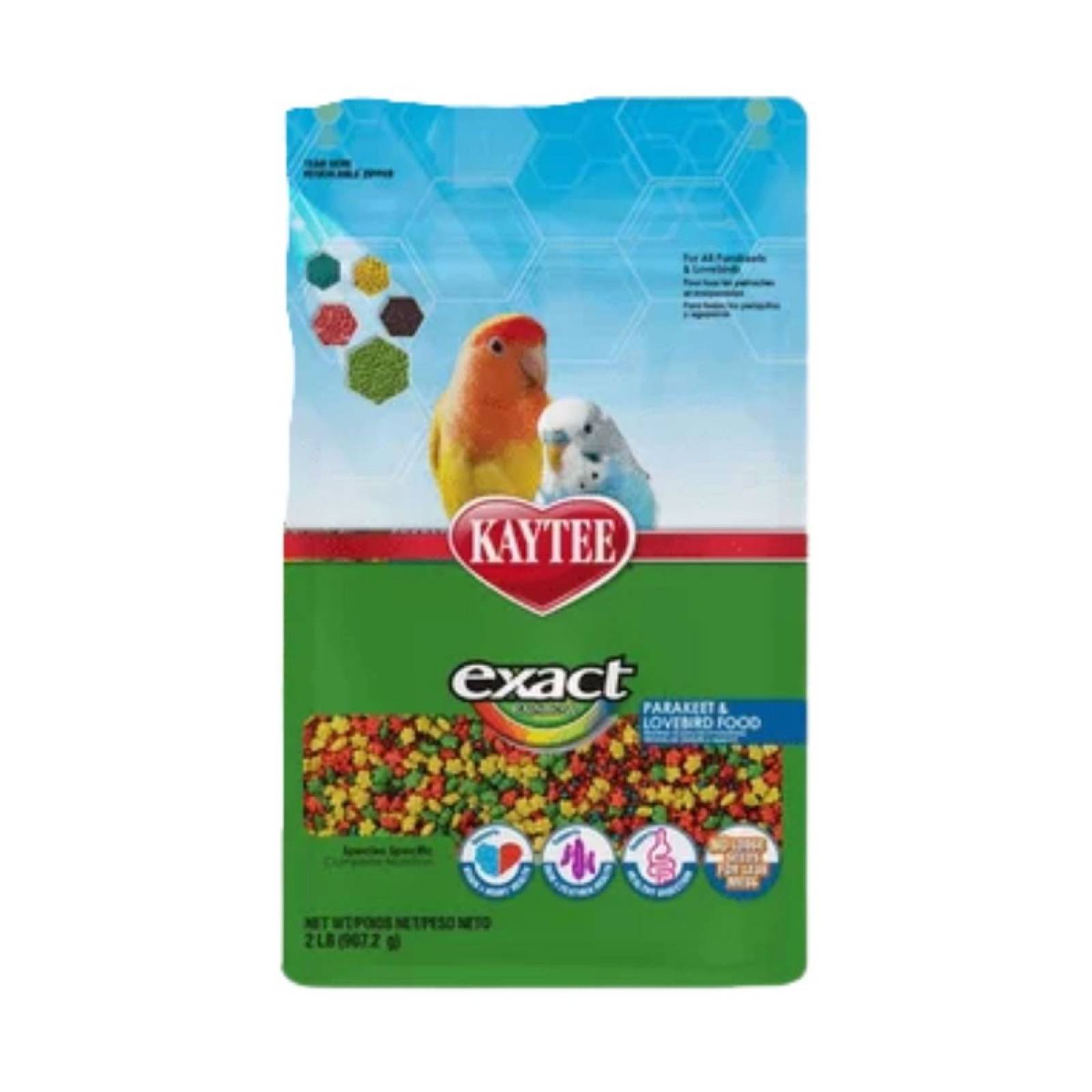 KAYTEE ALIMENTO EXACT RAINBOW PERIQUITO AUSTRALIANO 907 GR