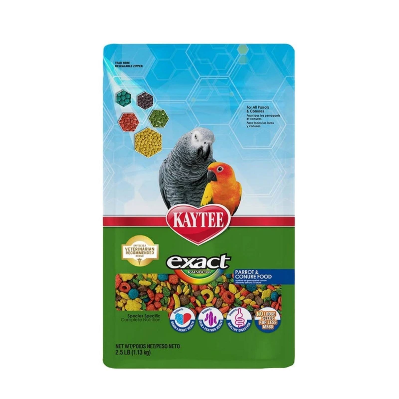 Kaytee alimento exact rainbow perico mantenimiento 1.13 kg