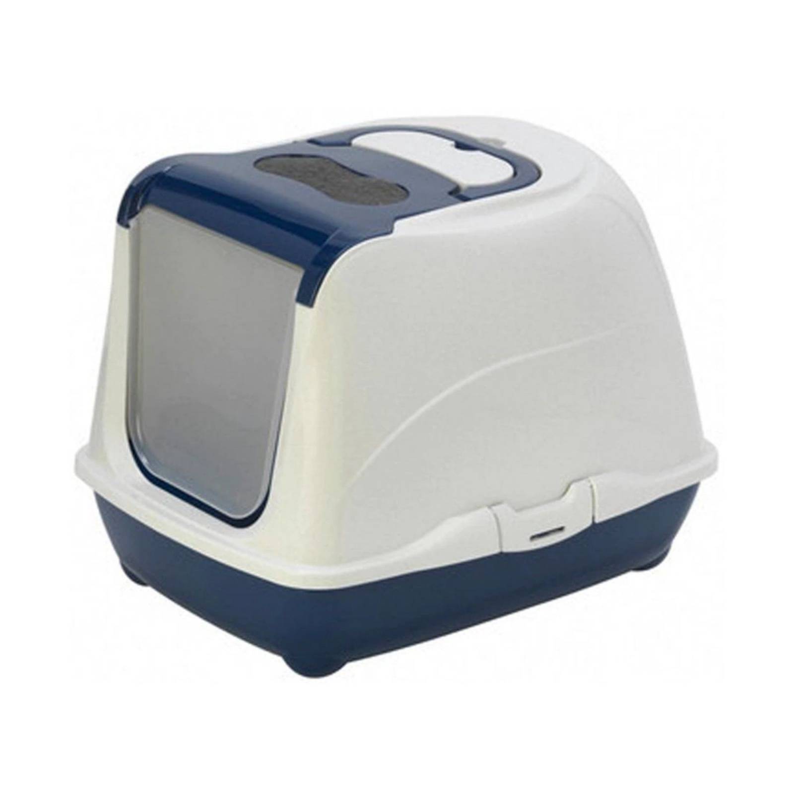 Moderna arenero para gato - flip cat 50 cm azul