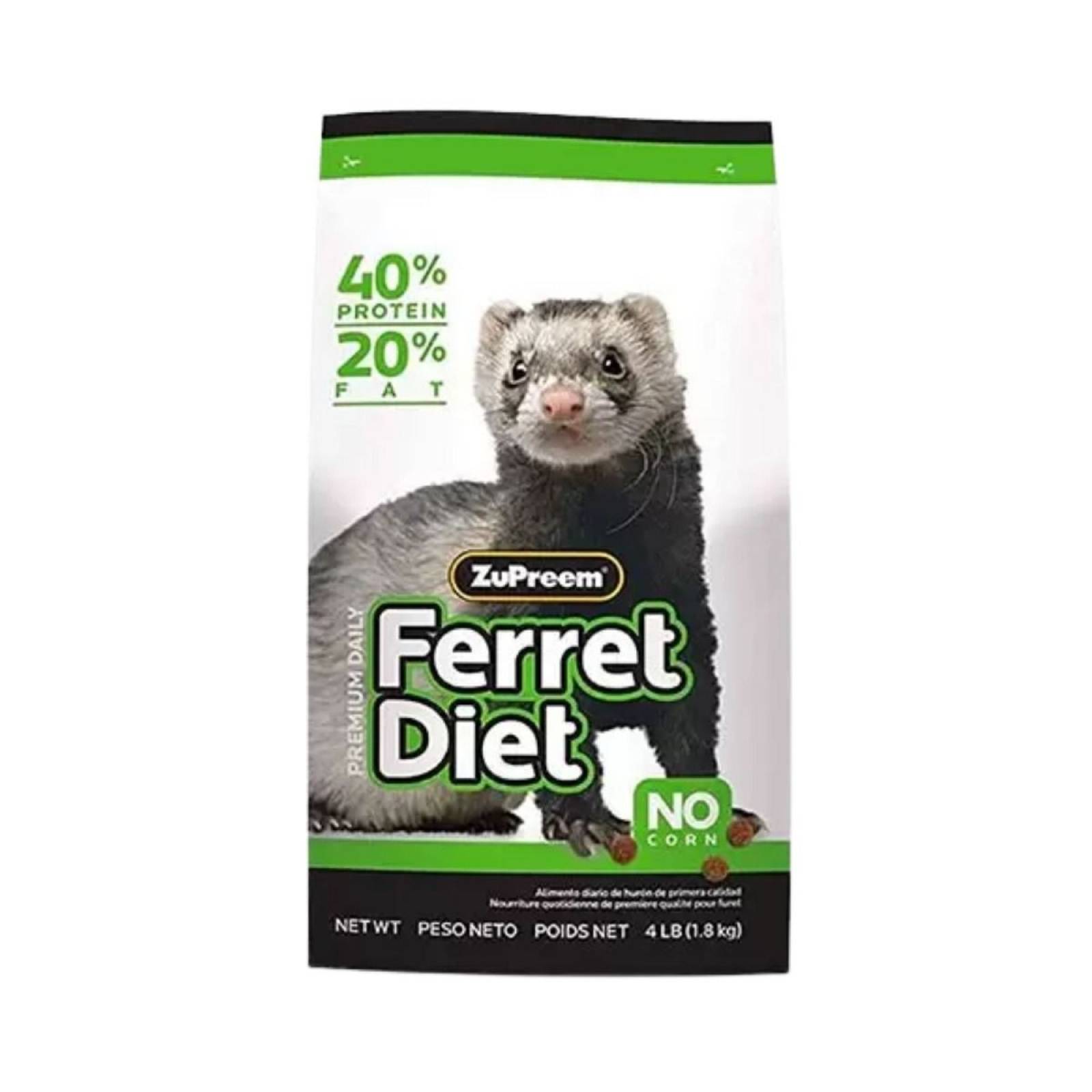 ZUPREEM ALIMENTO PREMIUM PARA HURÓN ZUPREEM 1.8 KG