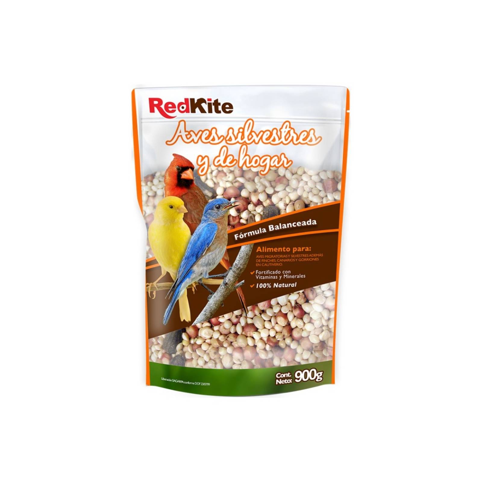 REDKITE MEZCLA PARA AVES SILVESTRES 900 gr