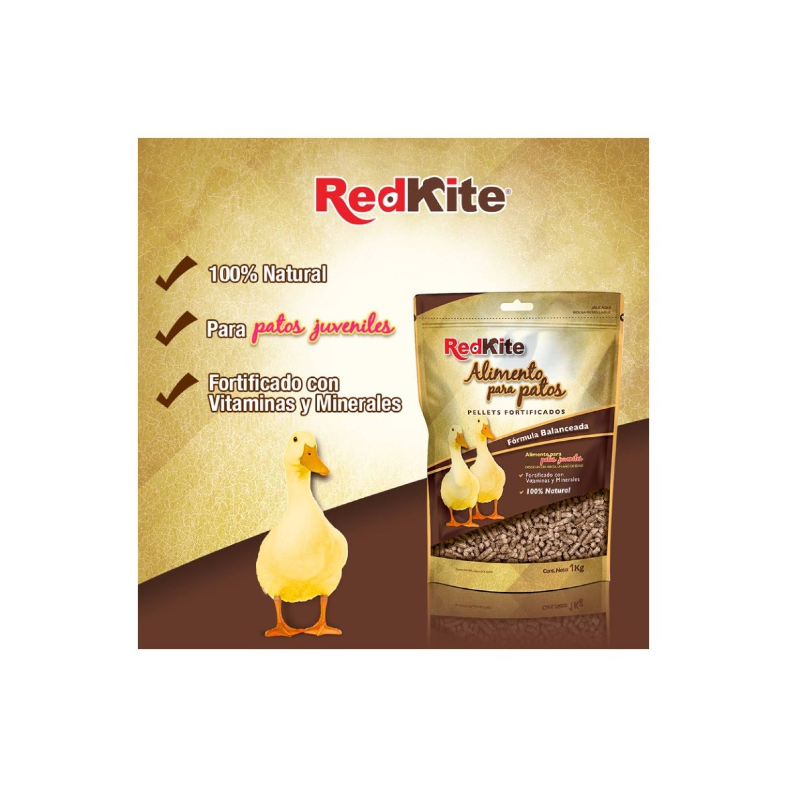 REDKITE ALIMENTO PARA PATOS JUVENILES 1 Kg
