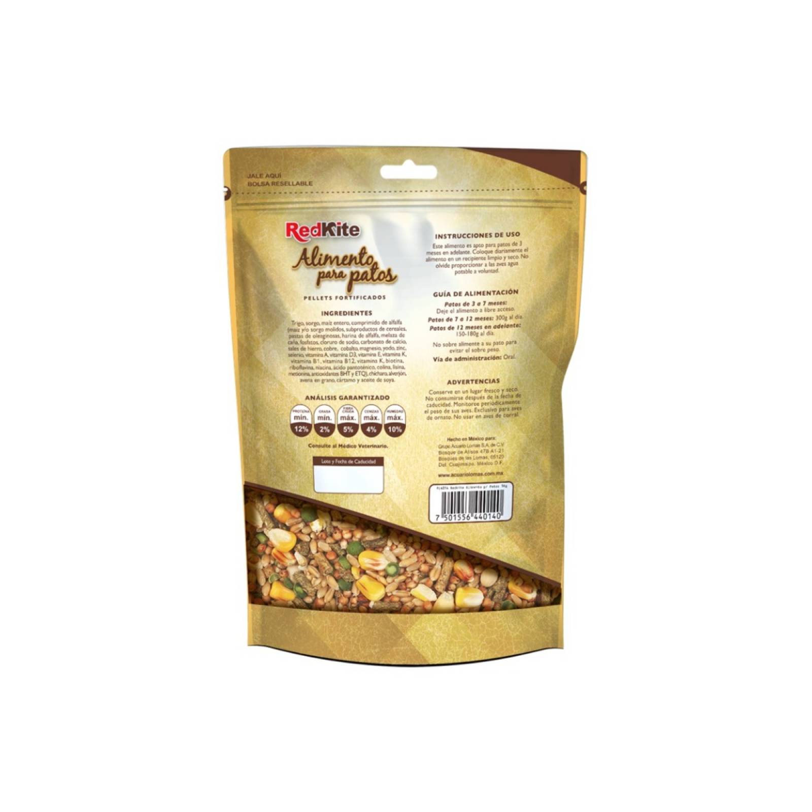 REDKITE ALIMENTO PARA PATOS 1 Kg
