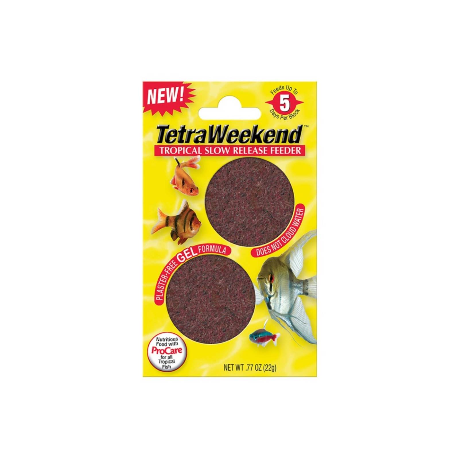 Tetra alimento en gel tetraweekend 24 gr 