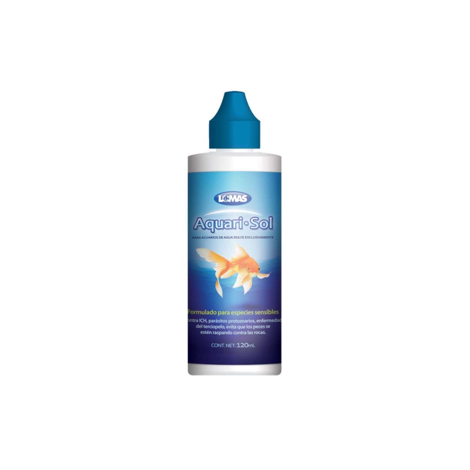 Acuario lomas acondicionador acuarisol 120 ml