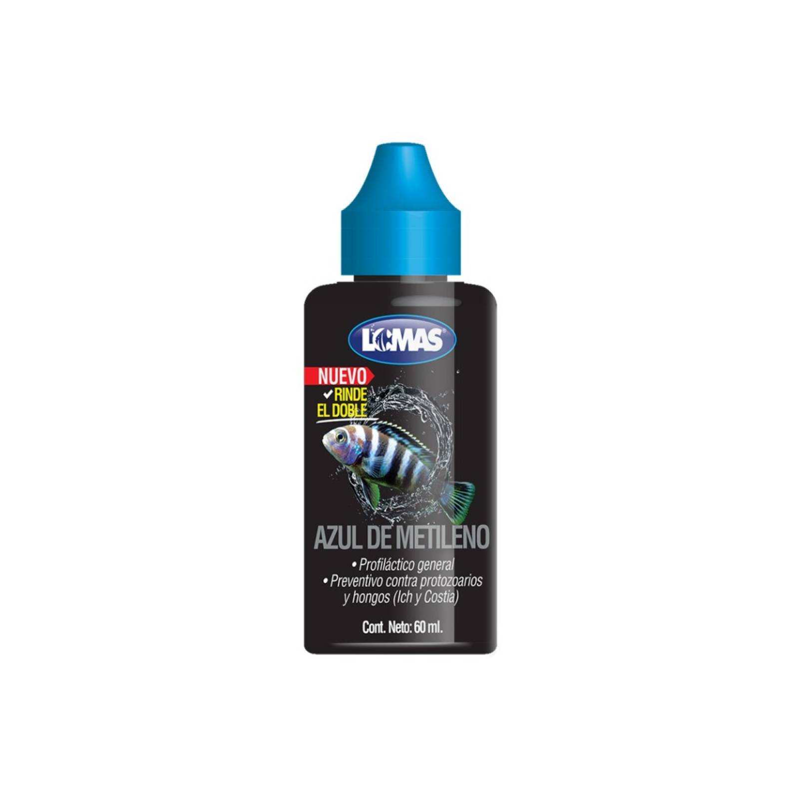 Acuario lomas azul de metileno 60 ml