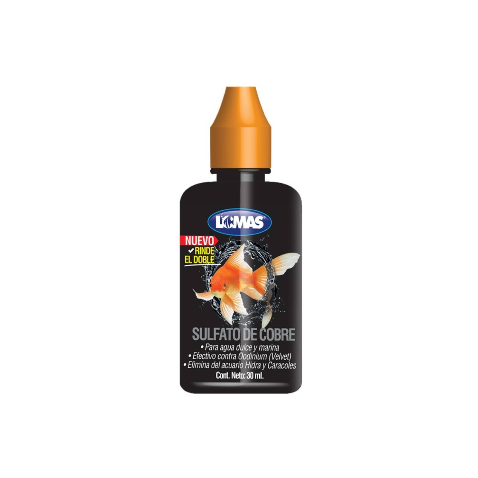 ACUARIO LOMAS SULFATO DE COBRE 30 mL