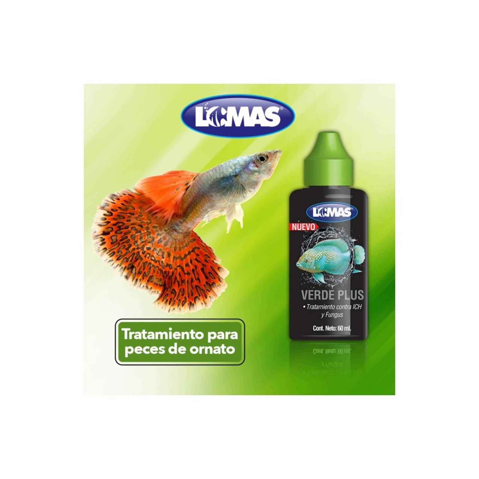 Acuario lomas verde plus 60 ml