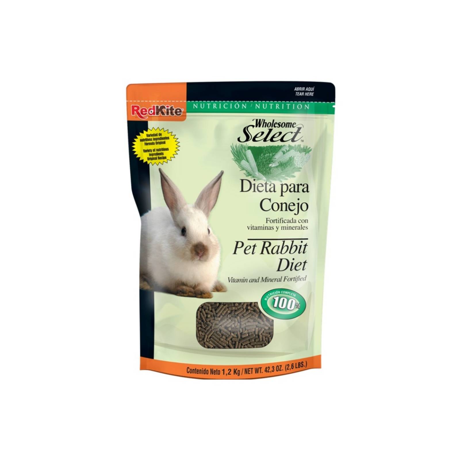 Redkite alimento para conejo 1.2 kg