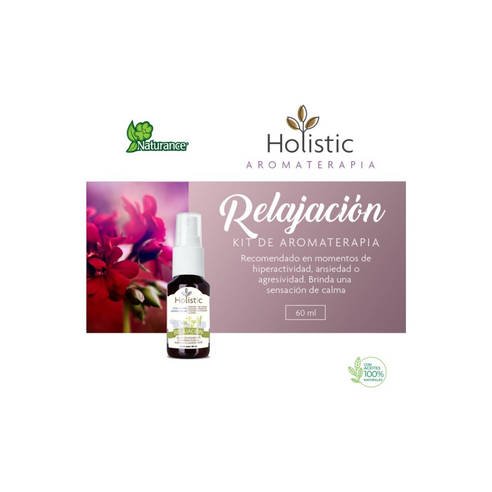 Naturance kit de aromaterapia-relajacion 60 ml