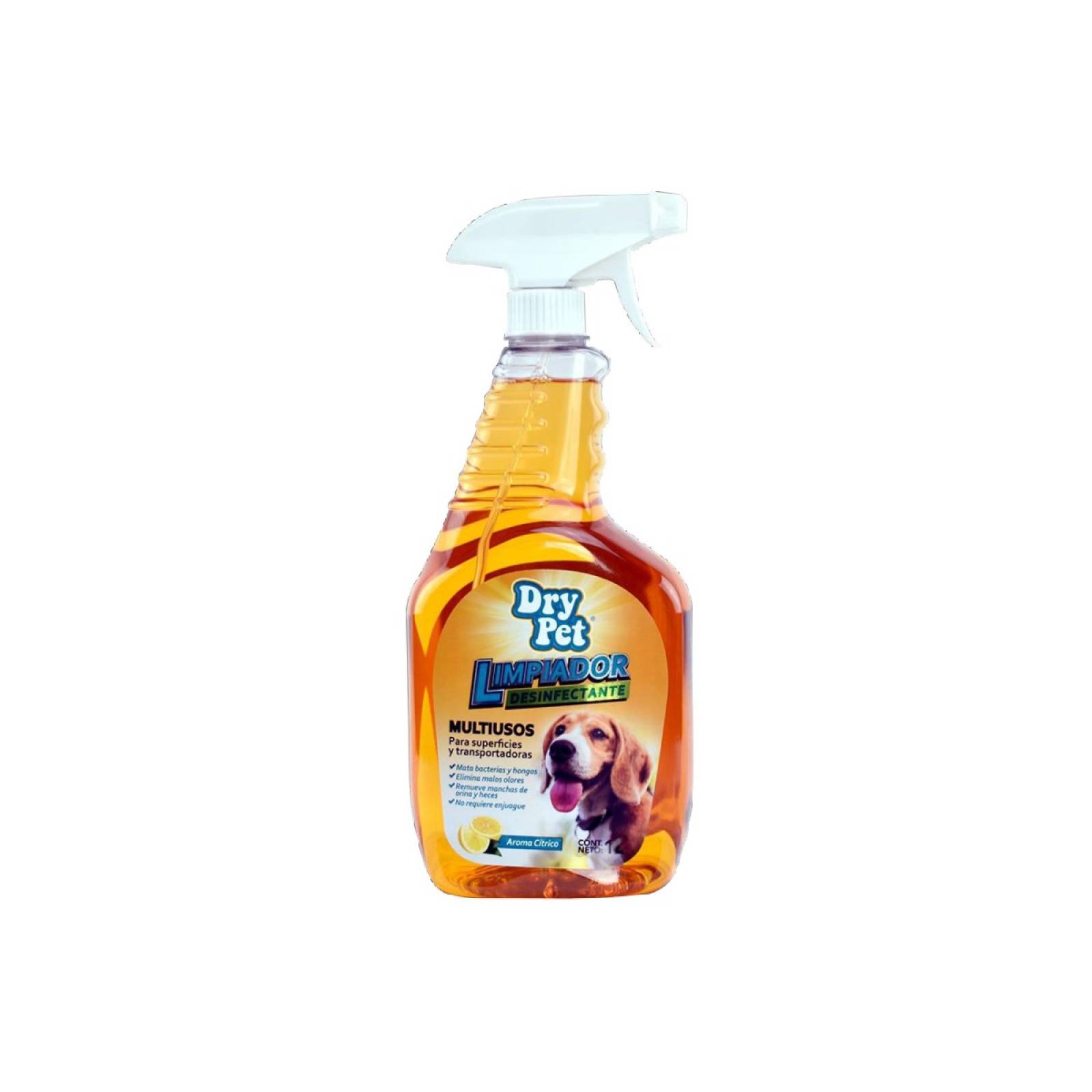 Dry pet limpiador desinfectante multiusos 1 lt
