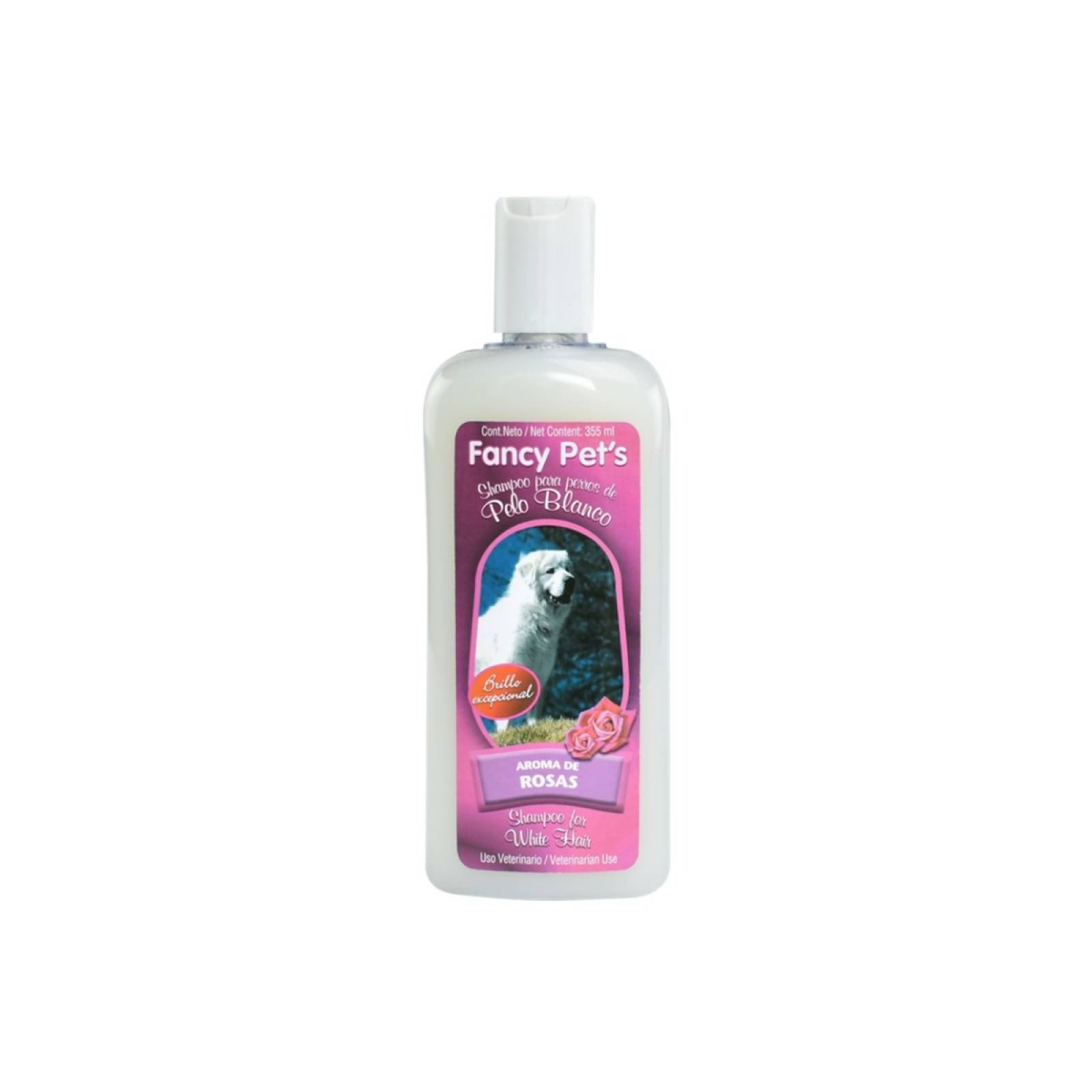 Fancy pets shampoo para pelo blanco 355 ml