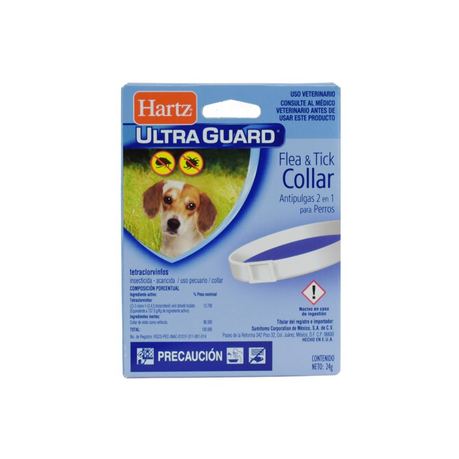 Hartz collar antipulgas 2 en 1 para perros 