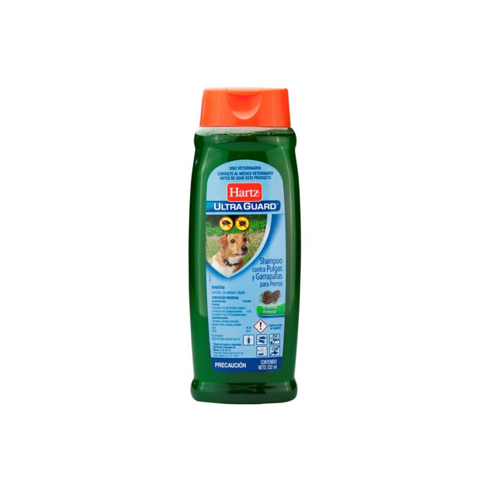 Hartz shampoo antipulgas- esencia fresca 532 ml