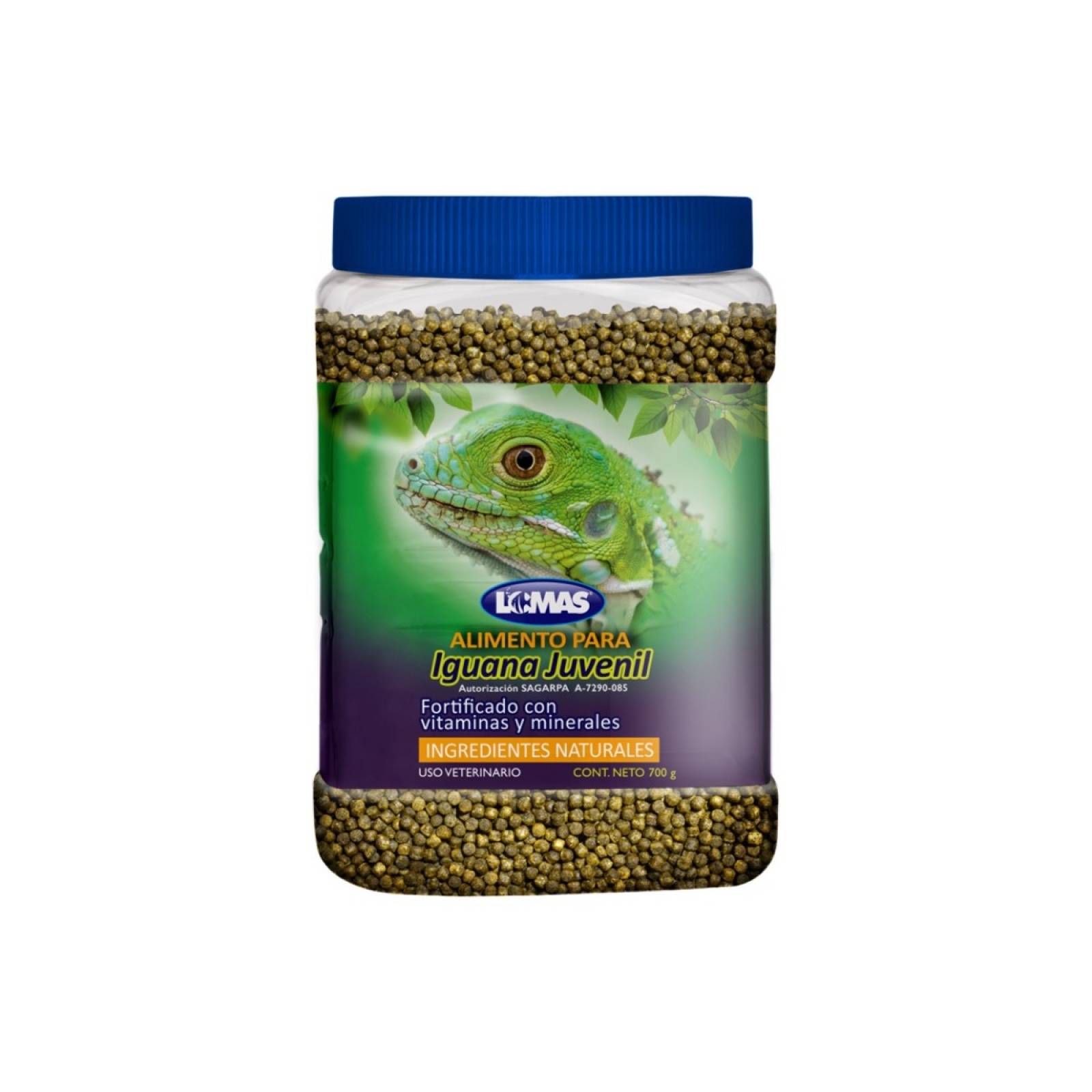 Acuario lomas alimento para iguana juvenil 700gr