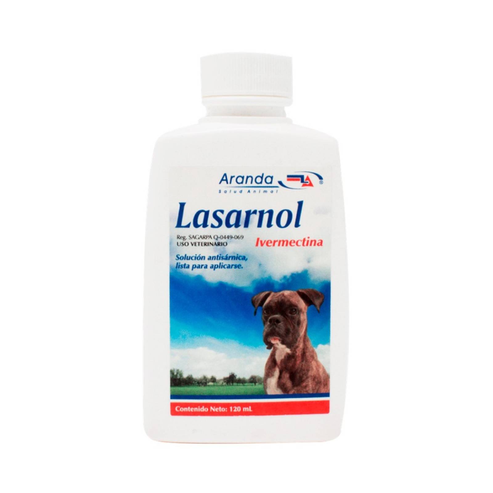 Lasarnol (sarnicida) aranda salud animal 120 ml