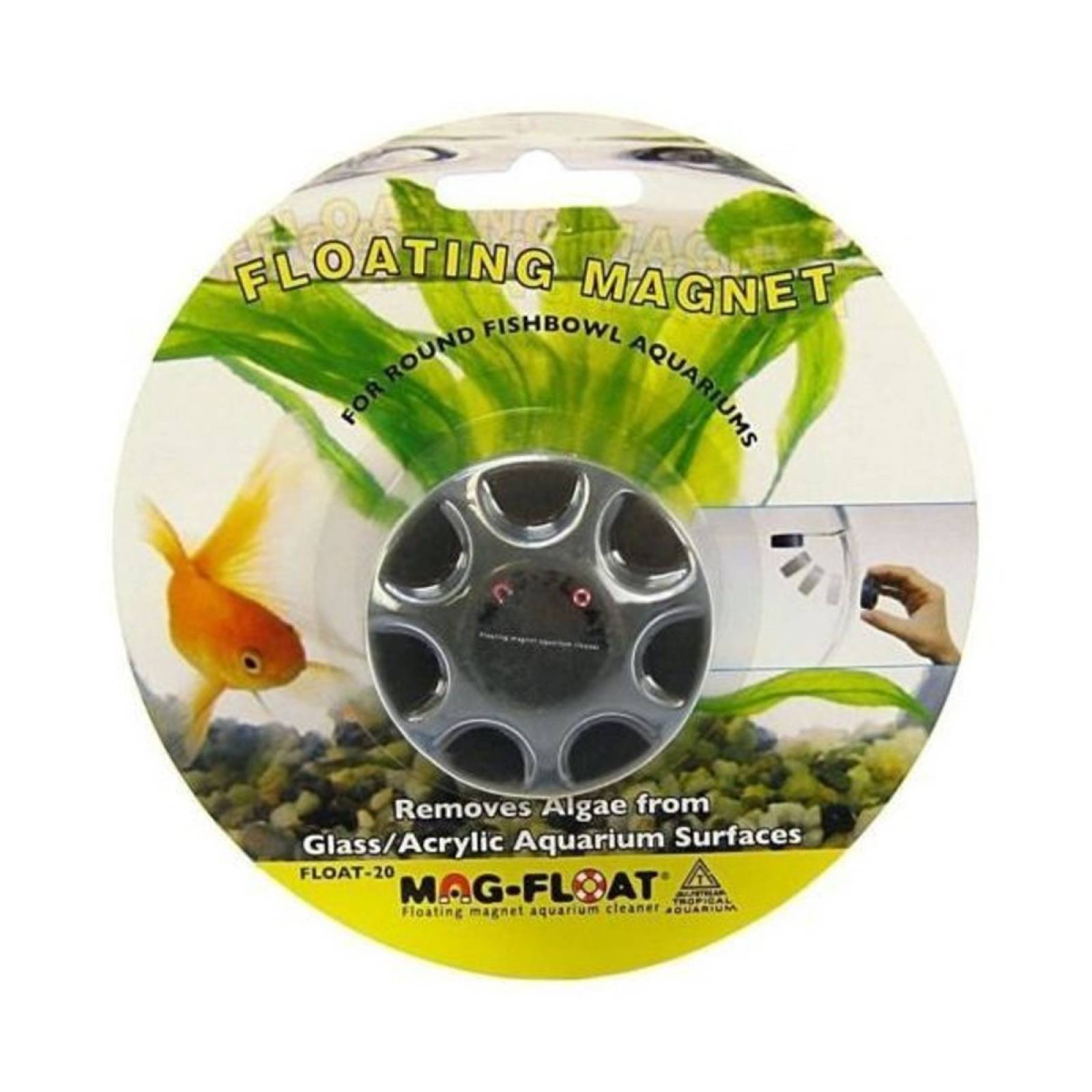 Iman para peceras cilindricas of mag-float 1 pieza