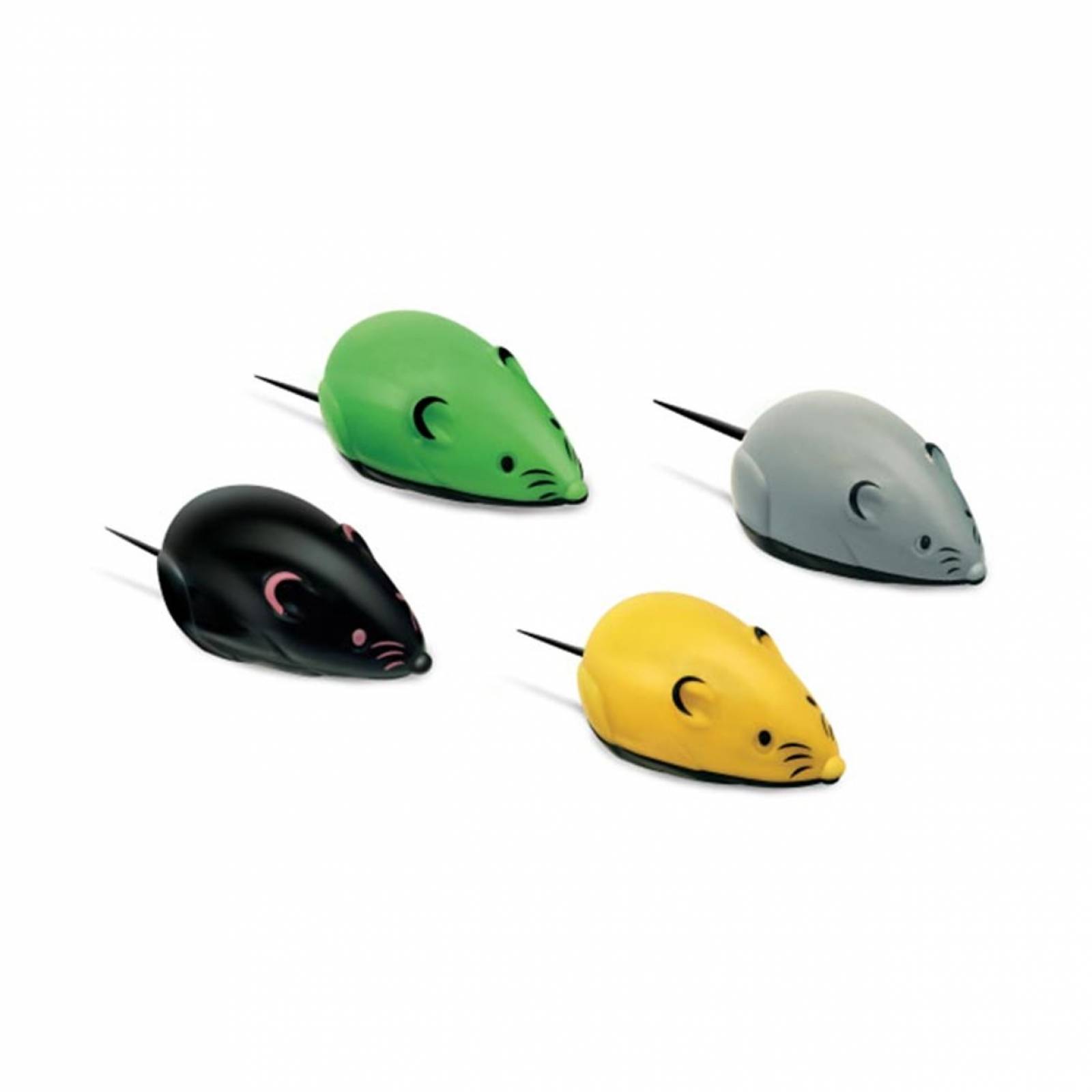 Raton de plastico rojo sunny 1 pieza 