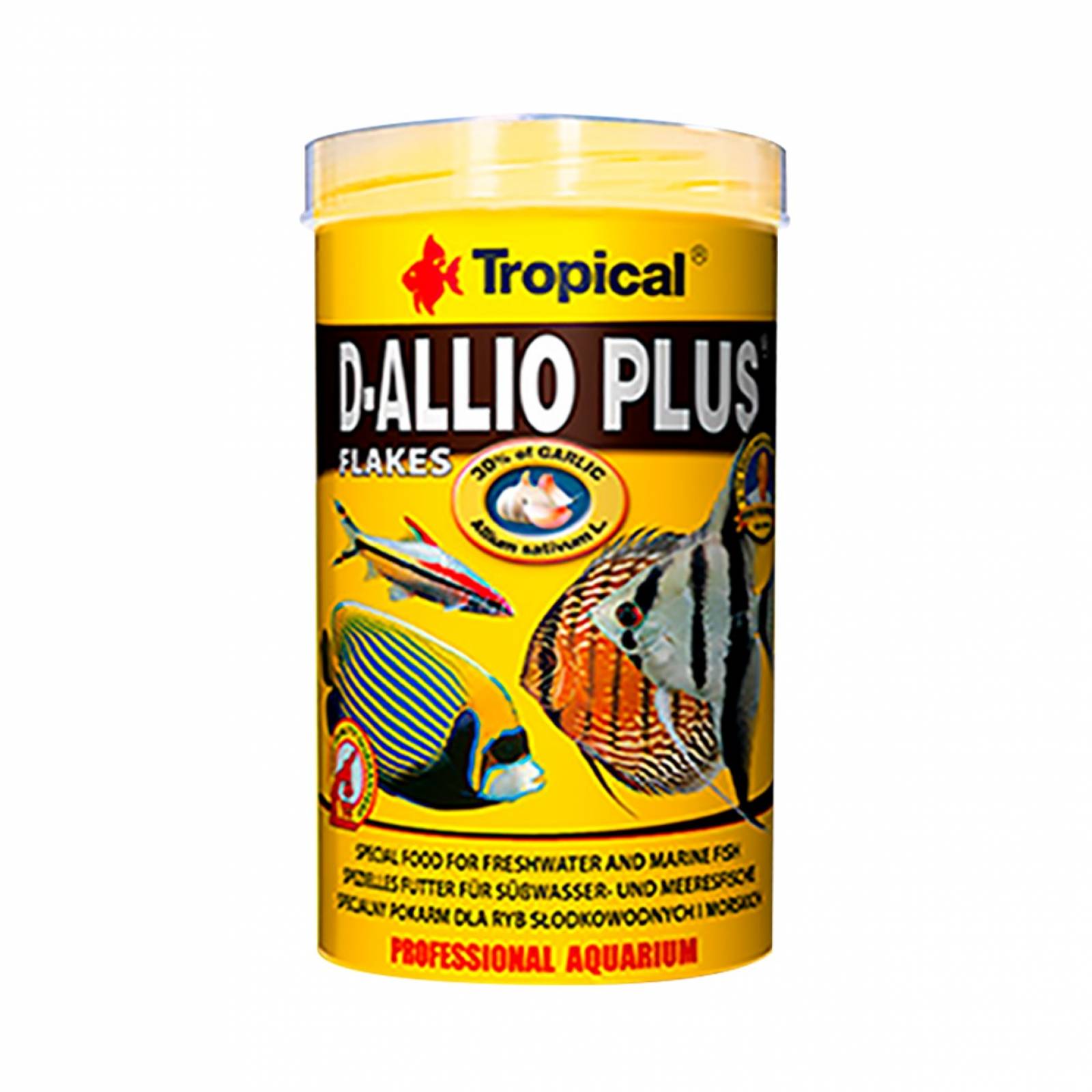 Mangime Per Pesci Tropical Tadeusz D-ALLIO PLUS Con Aglio - Scaglie Multivitaminiche Per Acquario, 100ml - Foto 9