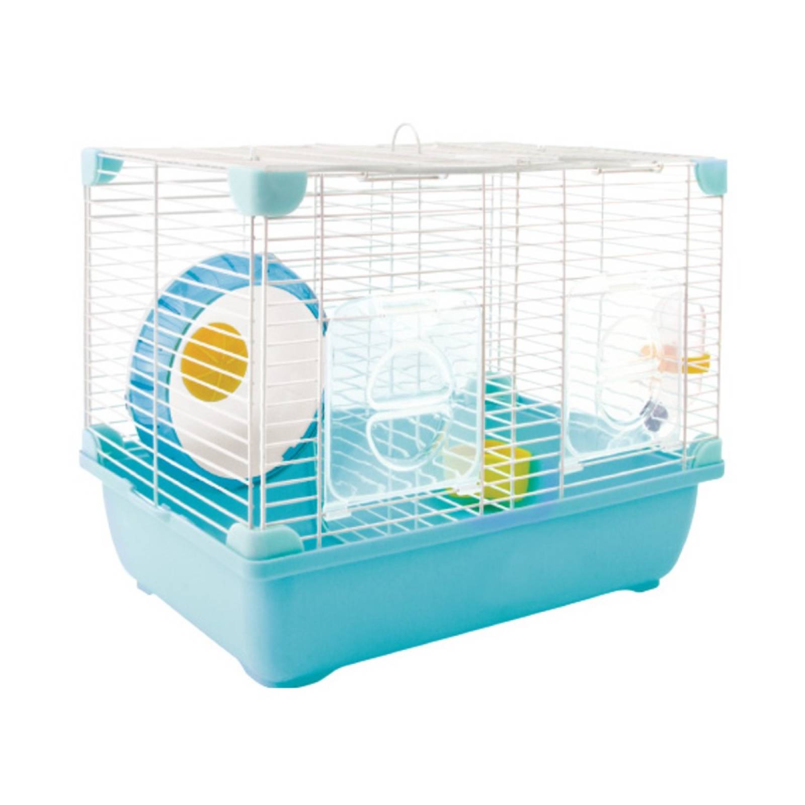 Jaula plastica para hamster 33.5x23.7x35.5 cm sunny 
