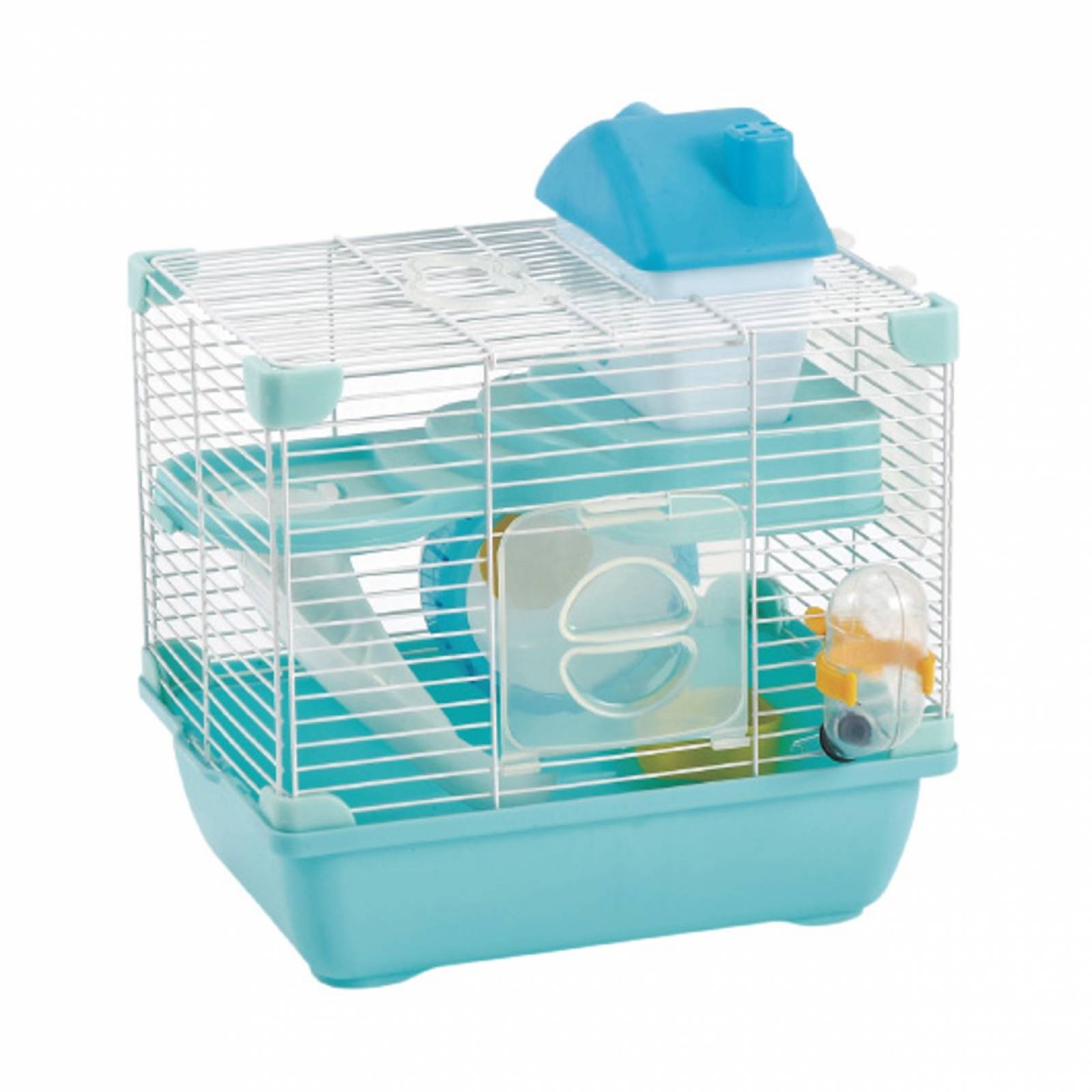 Jaula plastica para hamster 28.9x22.2x30.1 cm sunny