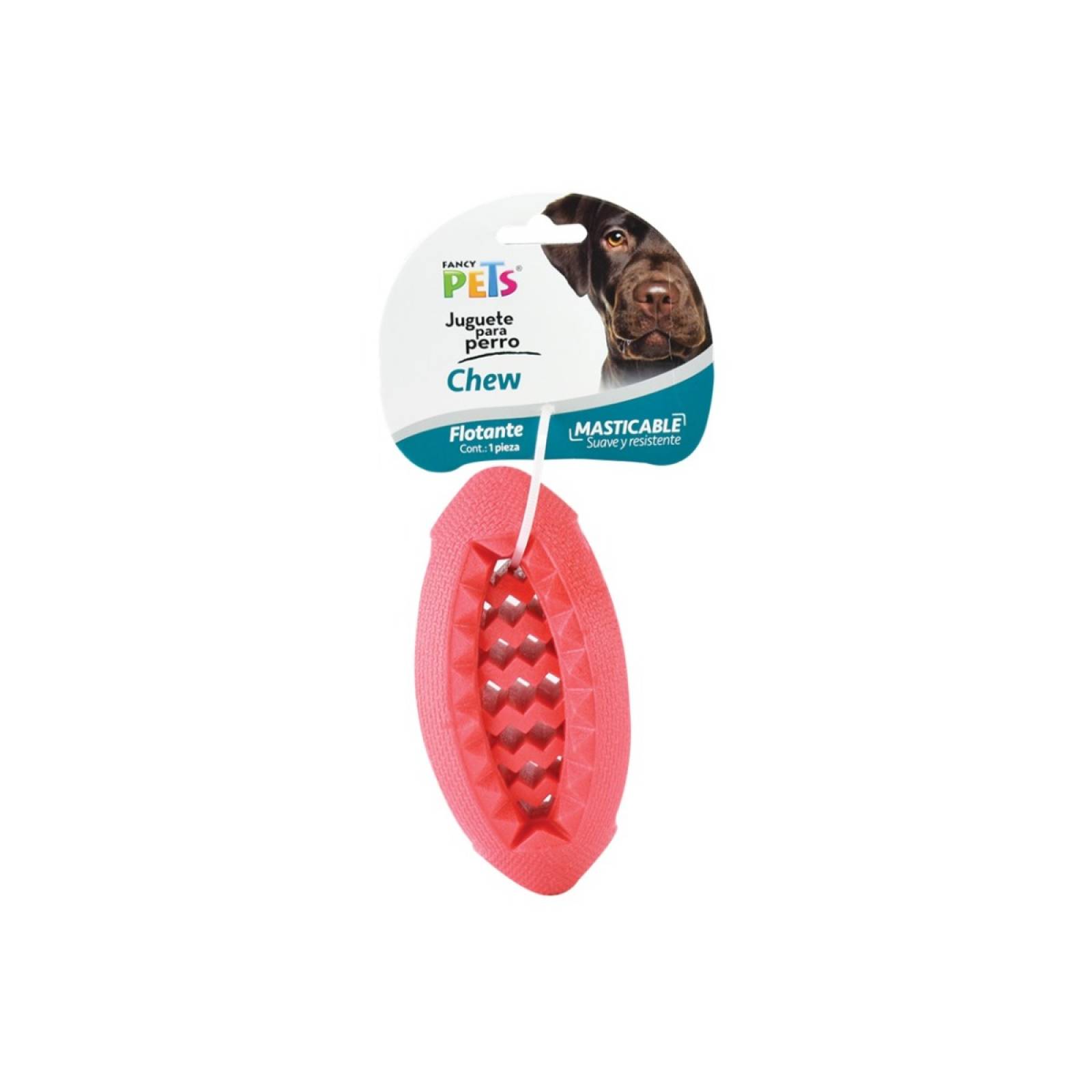 Juguete masticable balon americano fancy pets