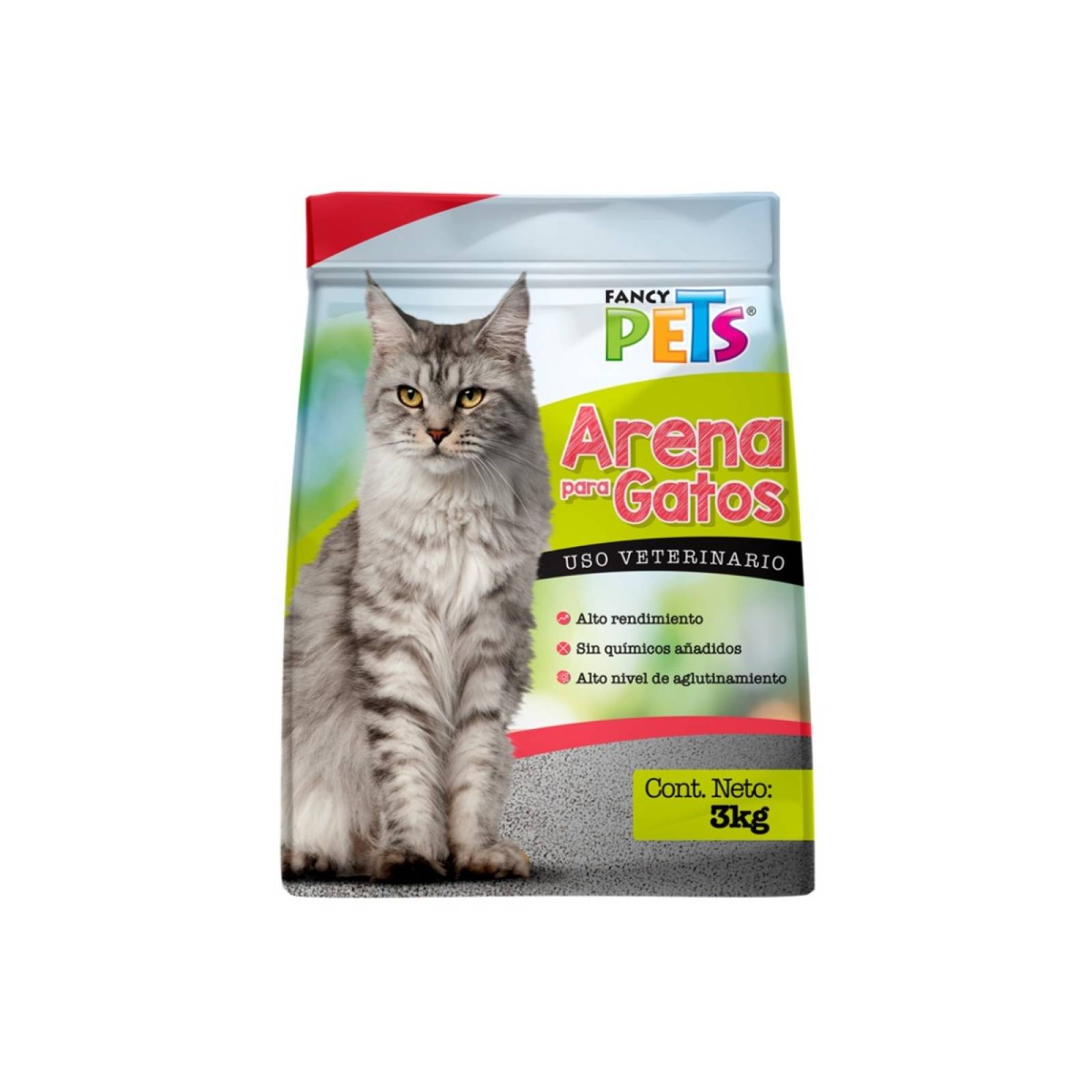 Arena para gato fancy pets 3 kg