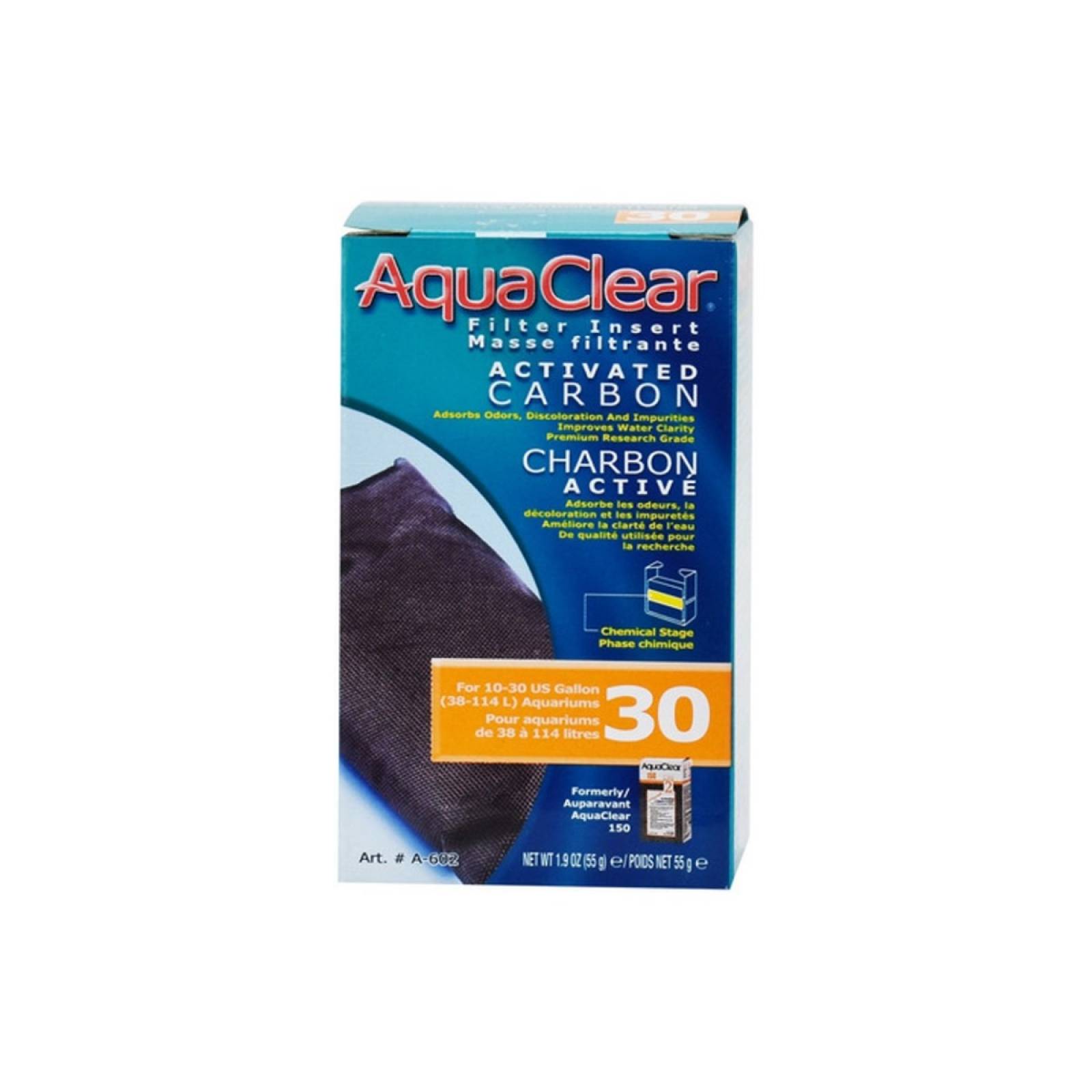 AquaClear 50 Activated Carbon Filter Insert (2.4 Oz