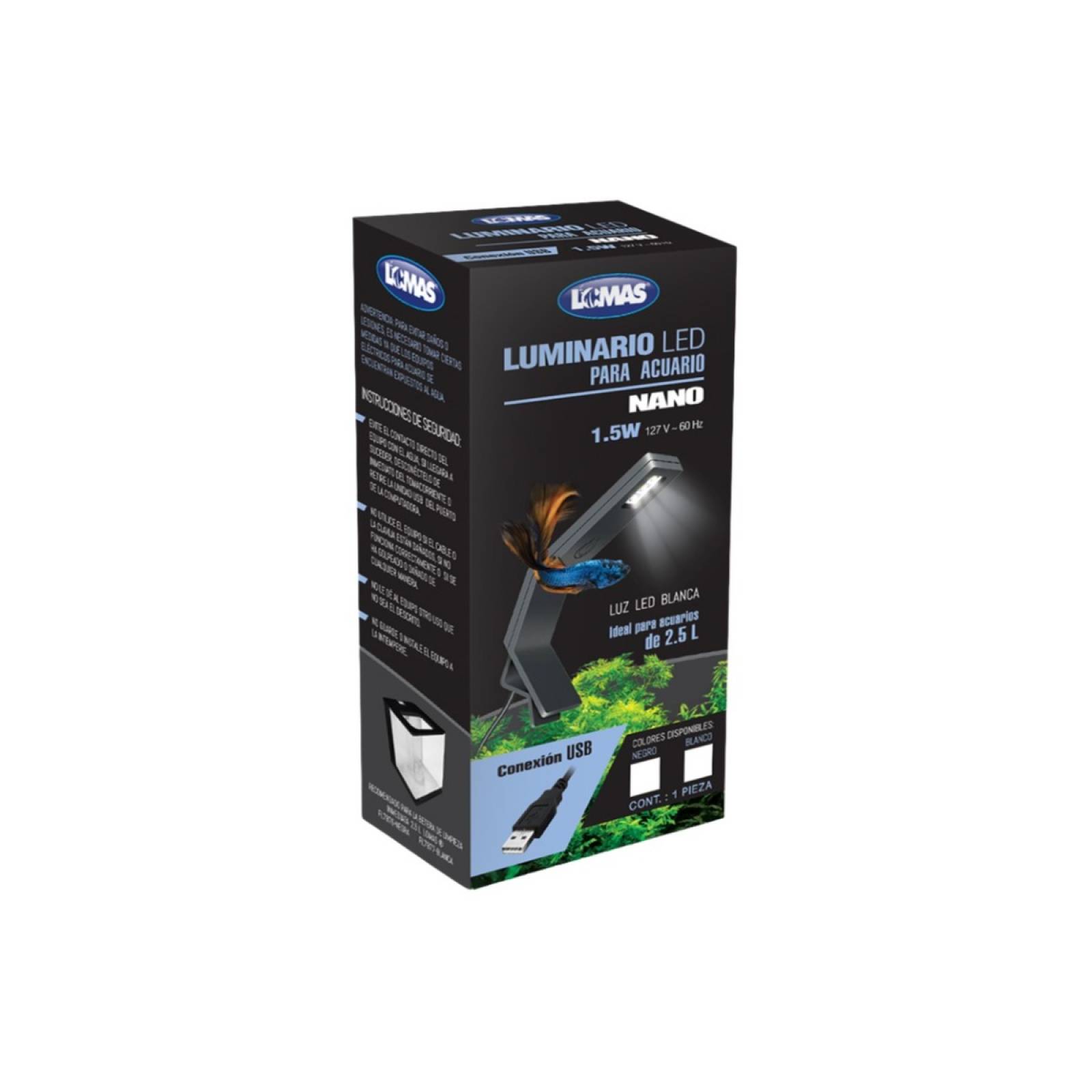 Lampara Nano 1.5 W Acuario Lomas