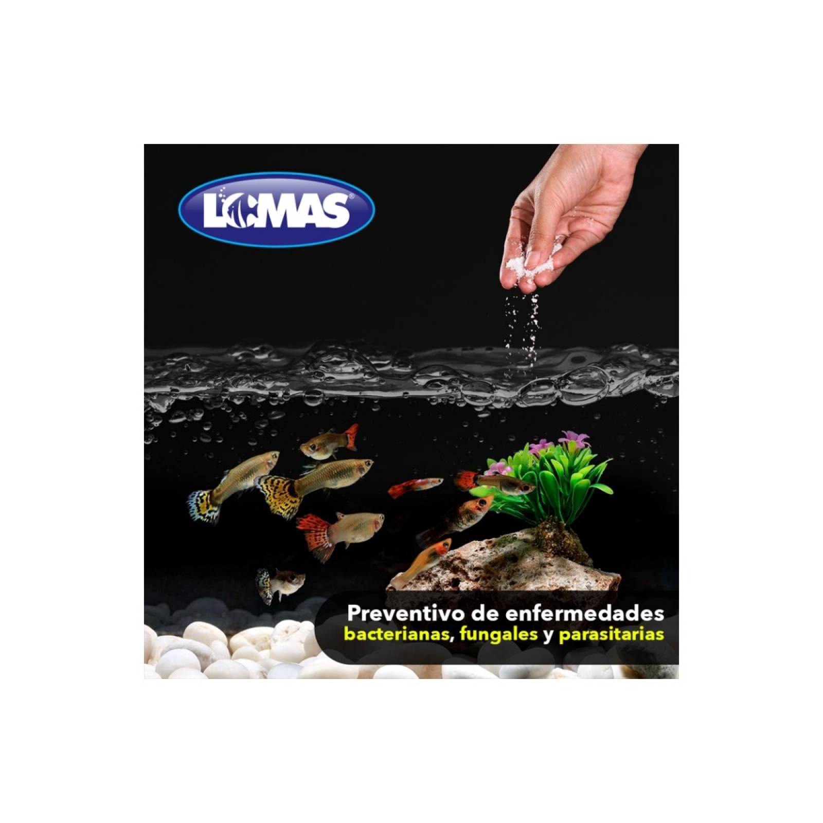 Sal Para Acuario Acuario Lomas 500 Gr