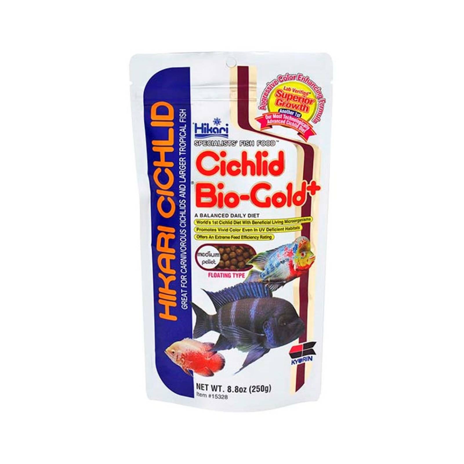 Cichlid Biogold Mas Hikari 250 Gr