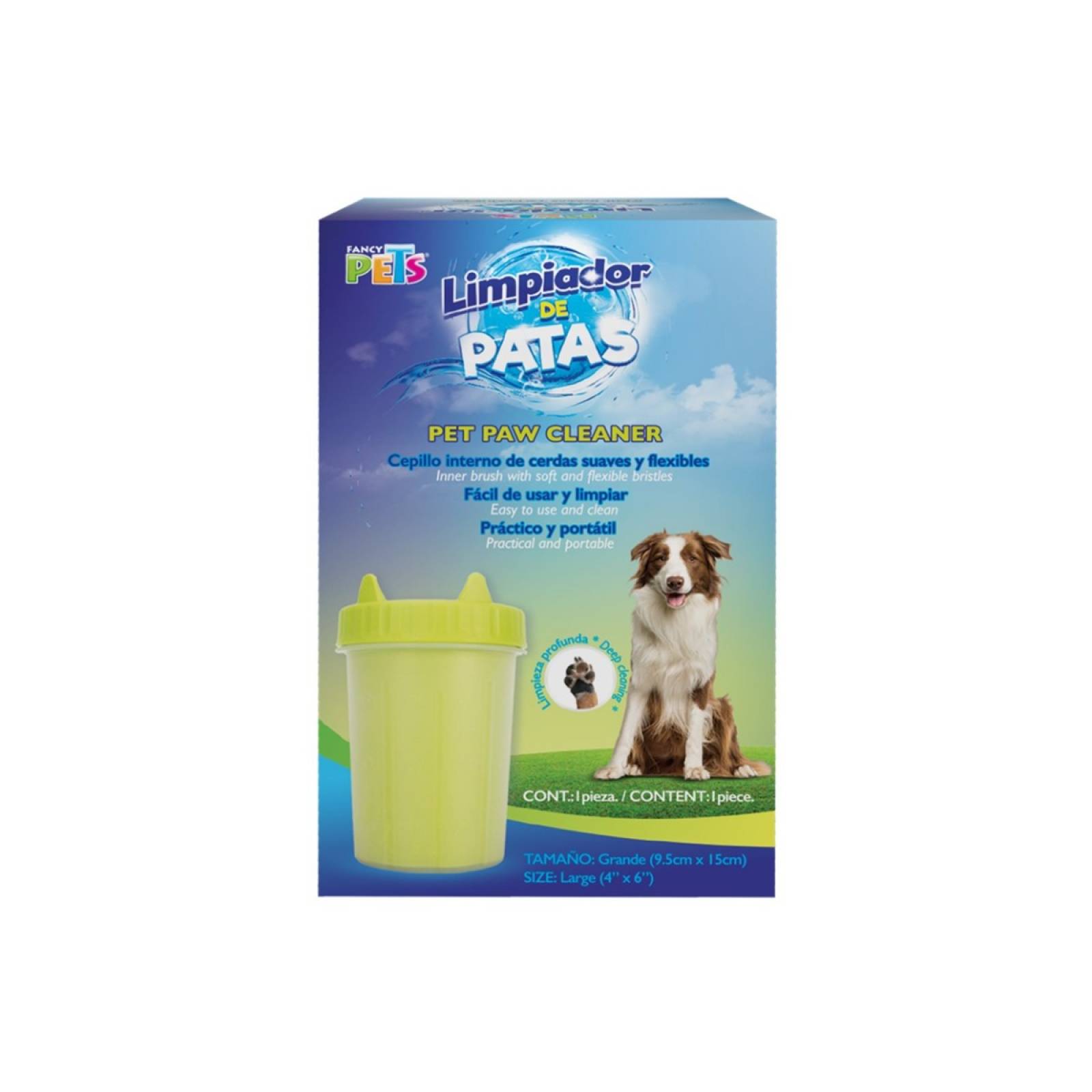 Limpiador De Patas Grande Fancy Pets