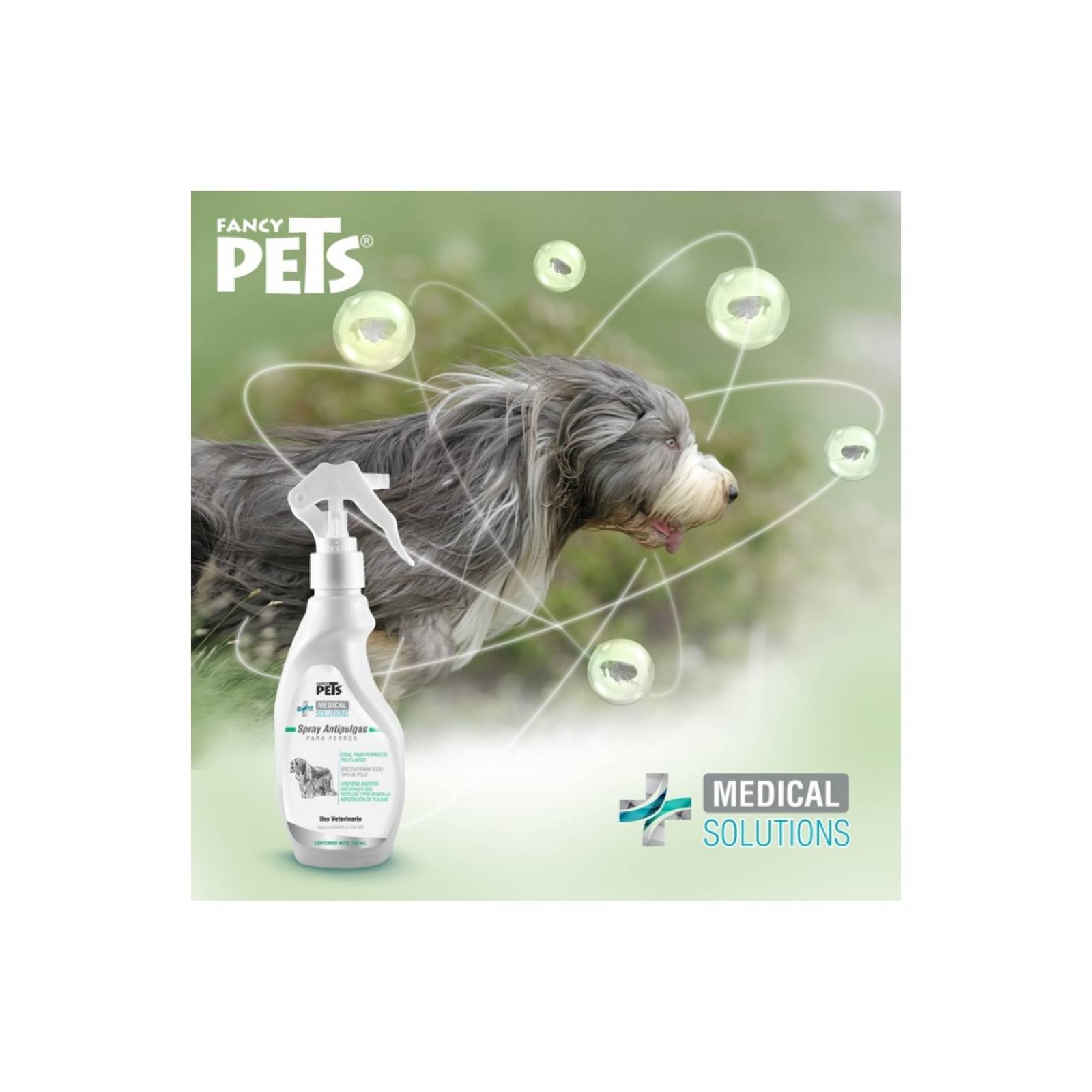  Spray Antipulgas Medical Solutions 250 Ml