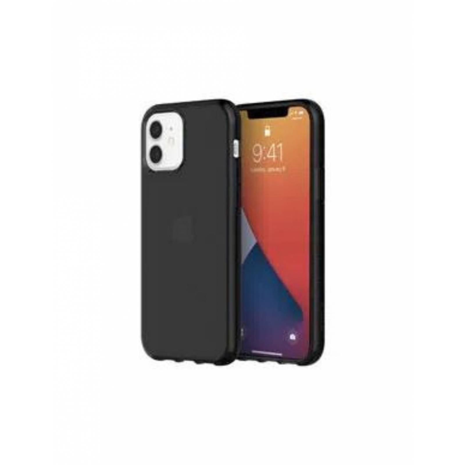 Funda Survivor Clear Para iPhone 12/12 Pro - Negra