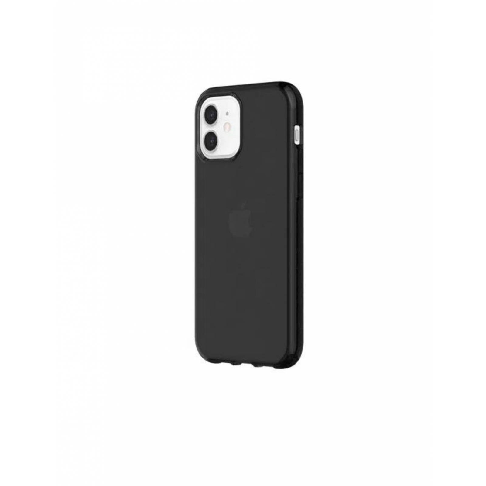Funda Survivor Clear Para iPhone 12/12 Pro - Negra