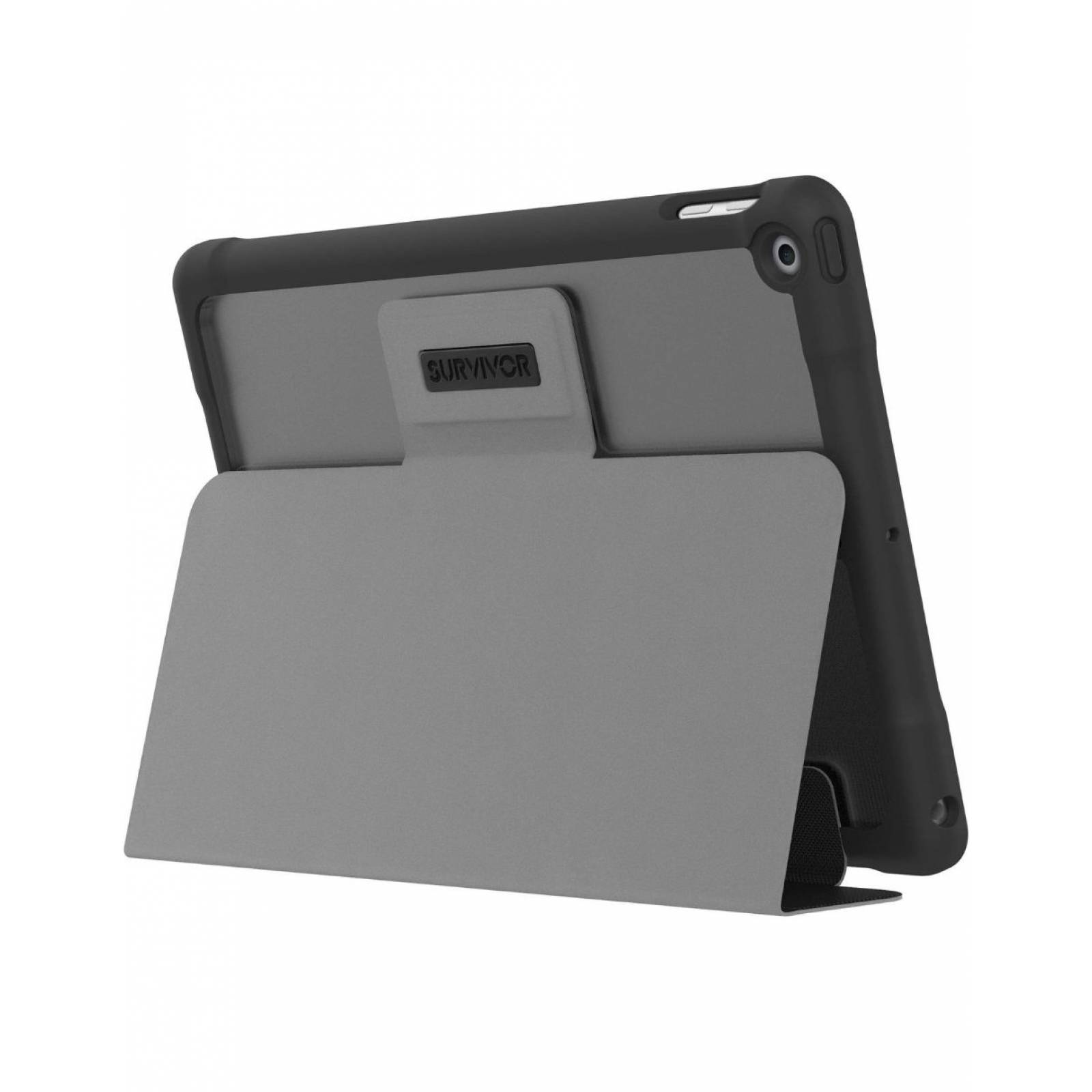 Funda Griffin Survivor: iPad 7 (negra)