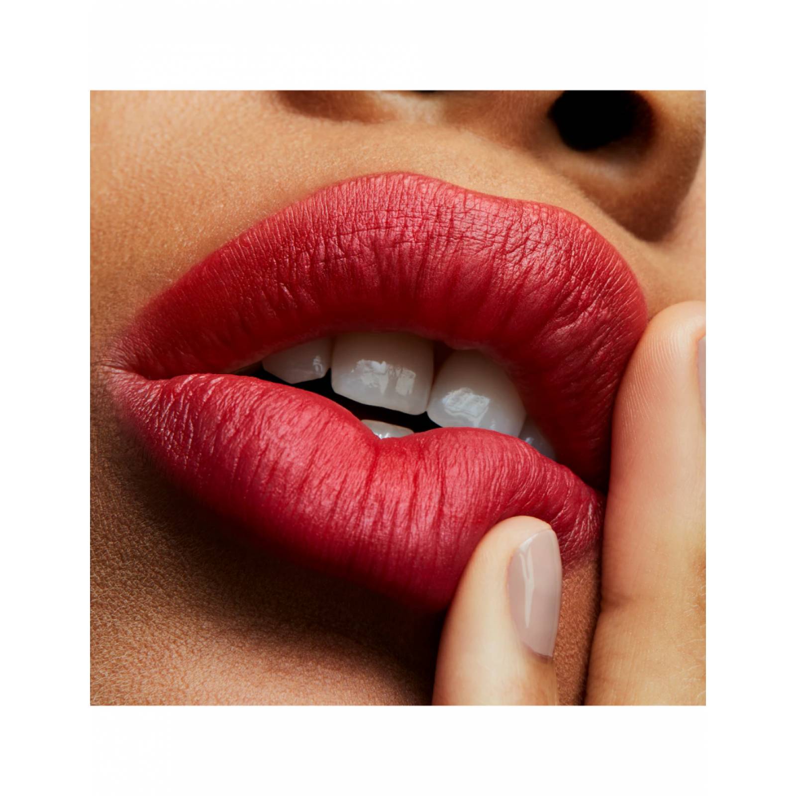 Labial MAC Powder Kiss Lipstick Lasting Passion