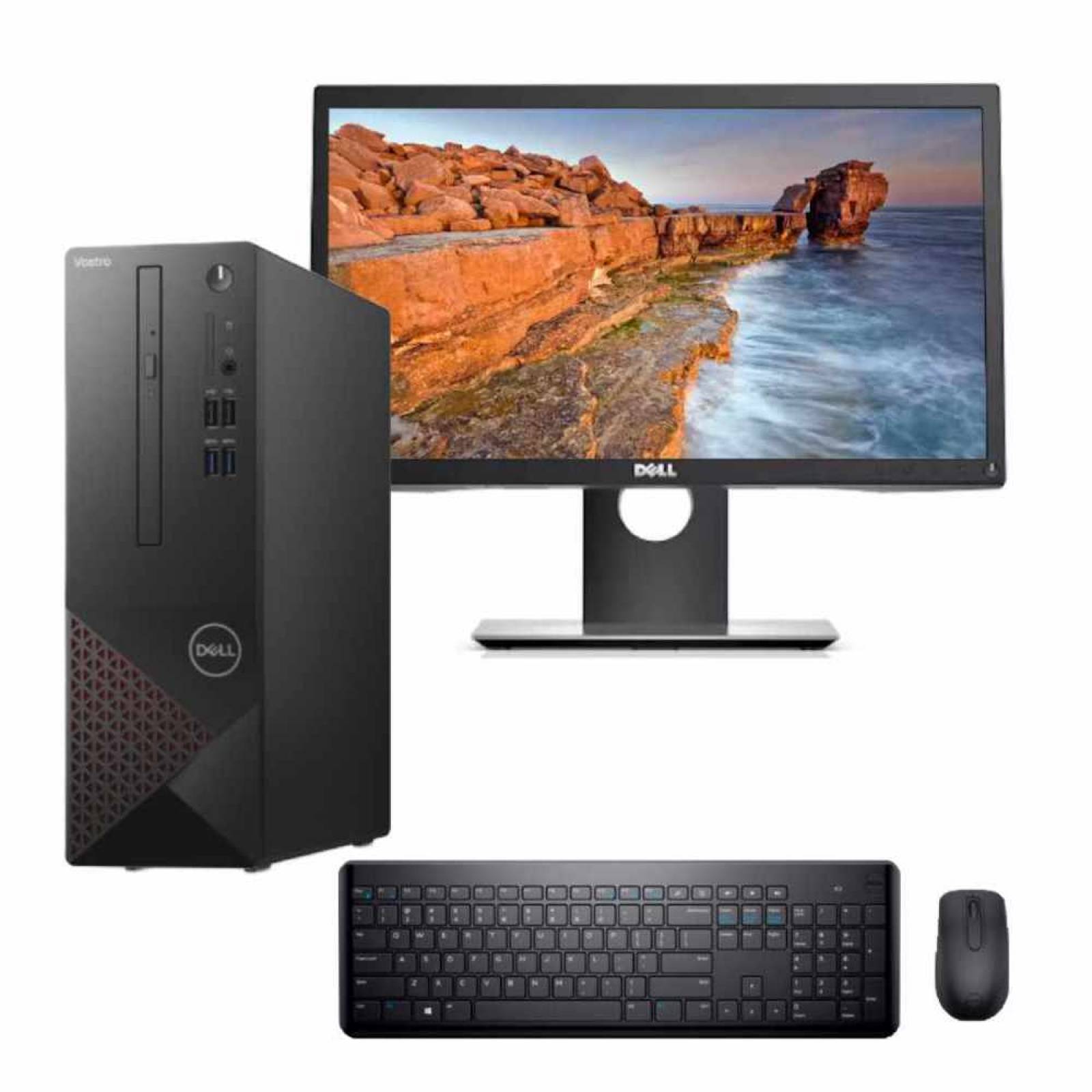 Computadora DELL Vostro Core I3-10105 RAM 8GB 1TB LED 19.5 Windows PRO